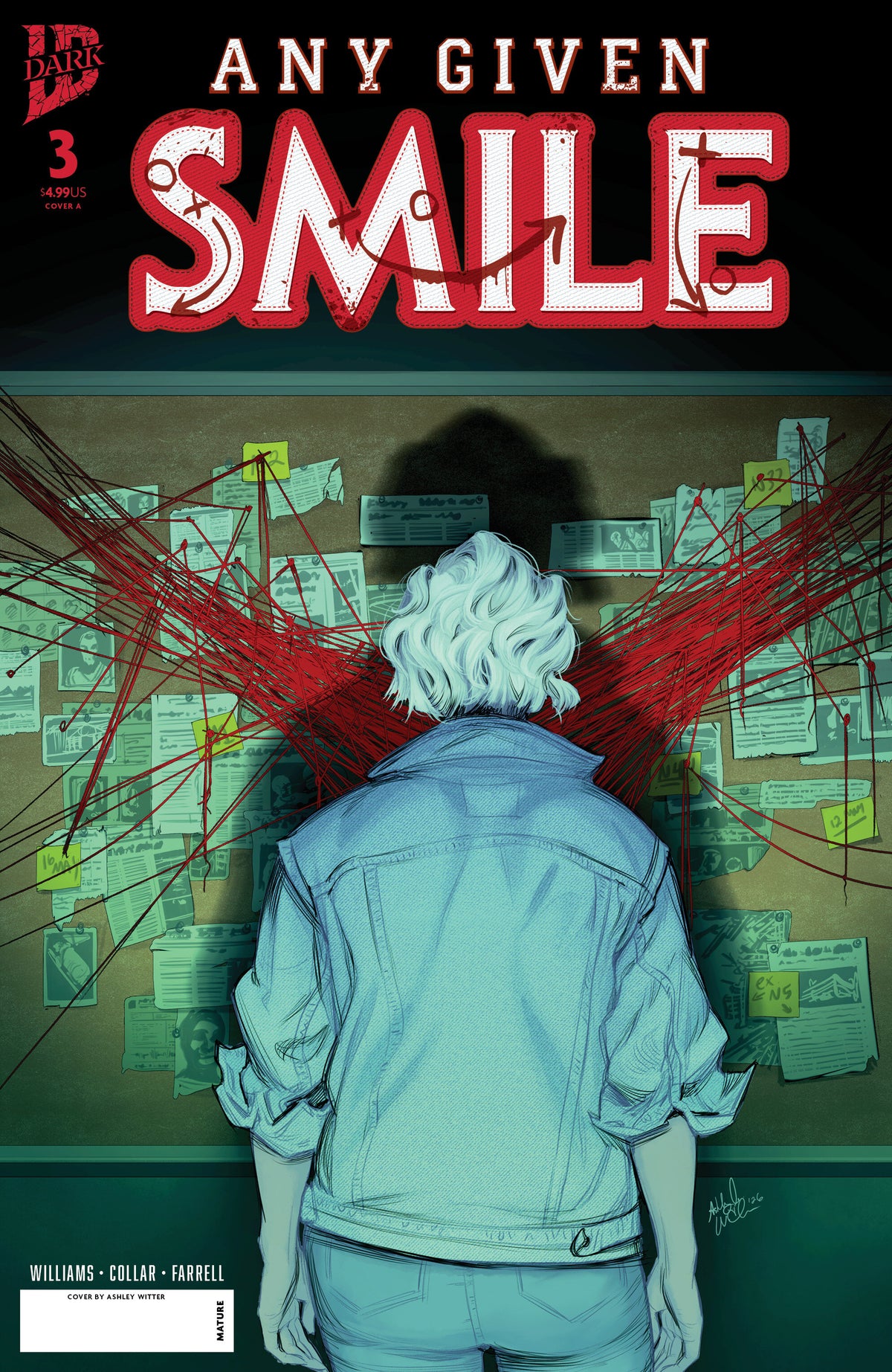 SMILE: ANY GIVEN SMILE #3 COVER A (WITTER) comic book cover