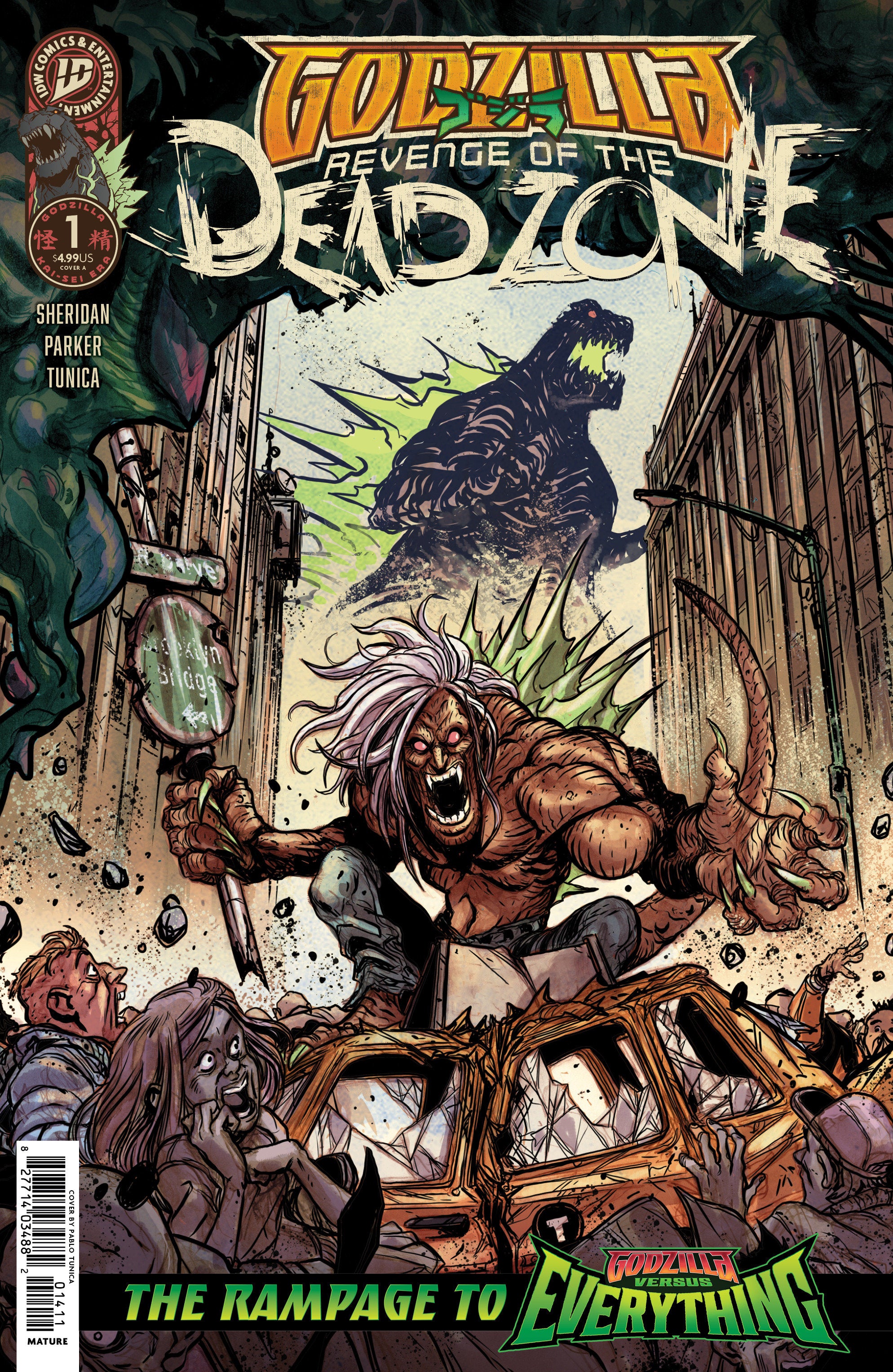 GODZILLA: REVENGE OF THE DEADZONE [KAI-SEI ERA] #1 COVER A (TUNICA)