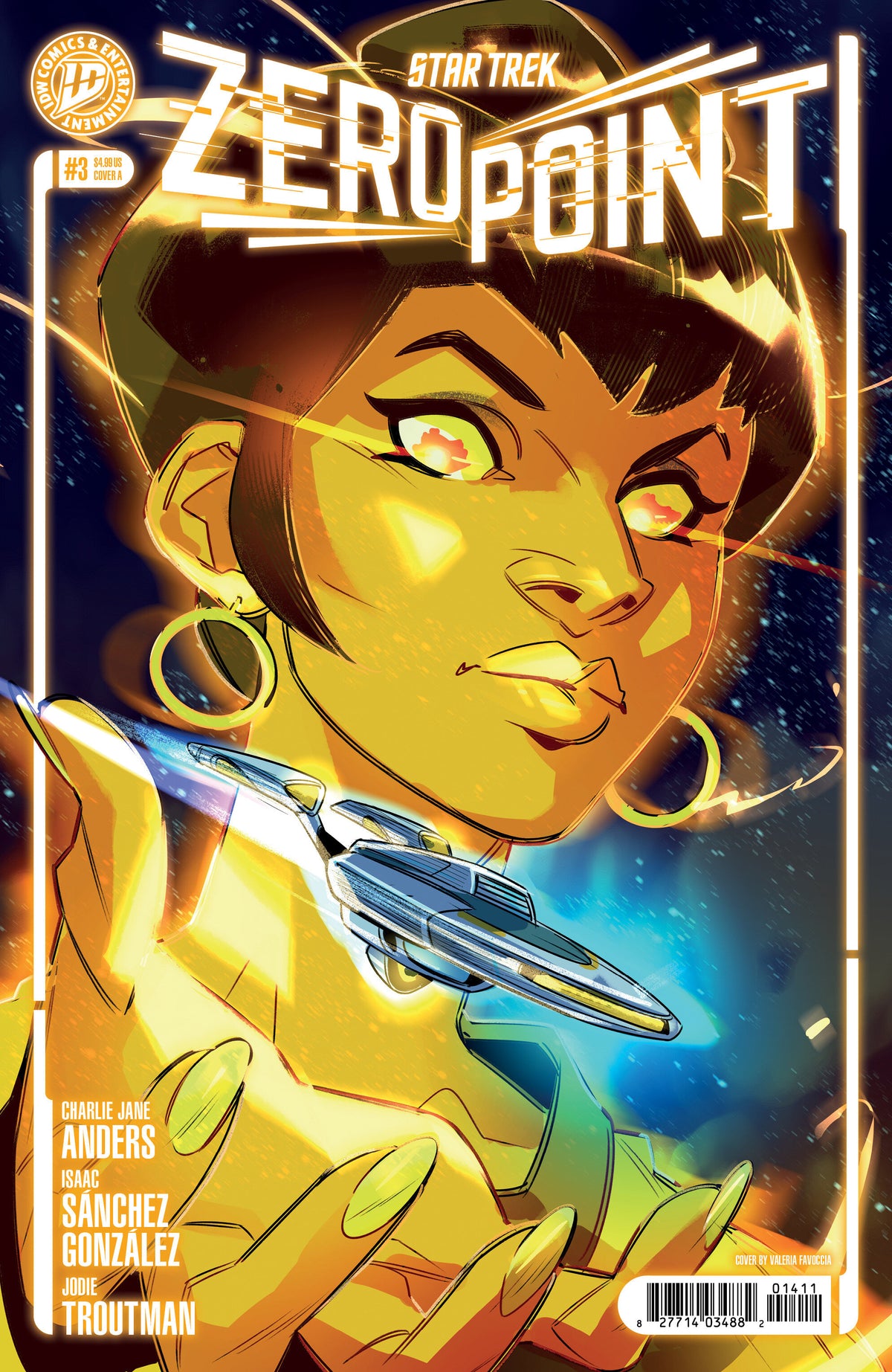 STAR TREK: ZERO POINT #3 COVER A (FAVOCCIA) comic book cover