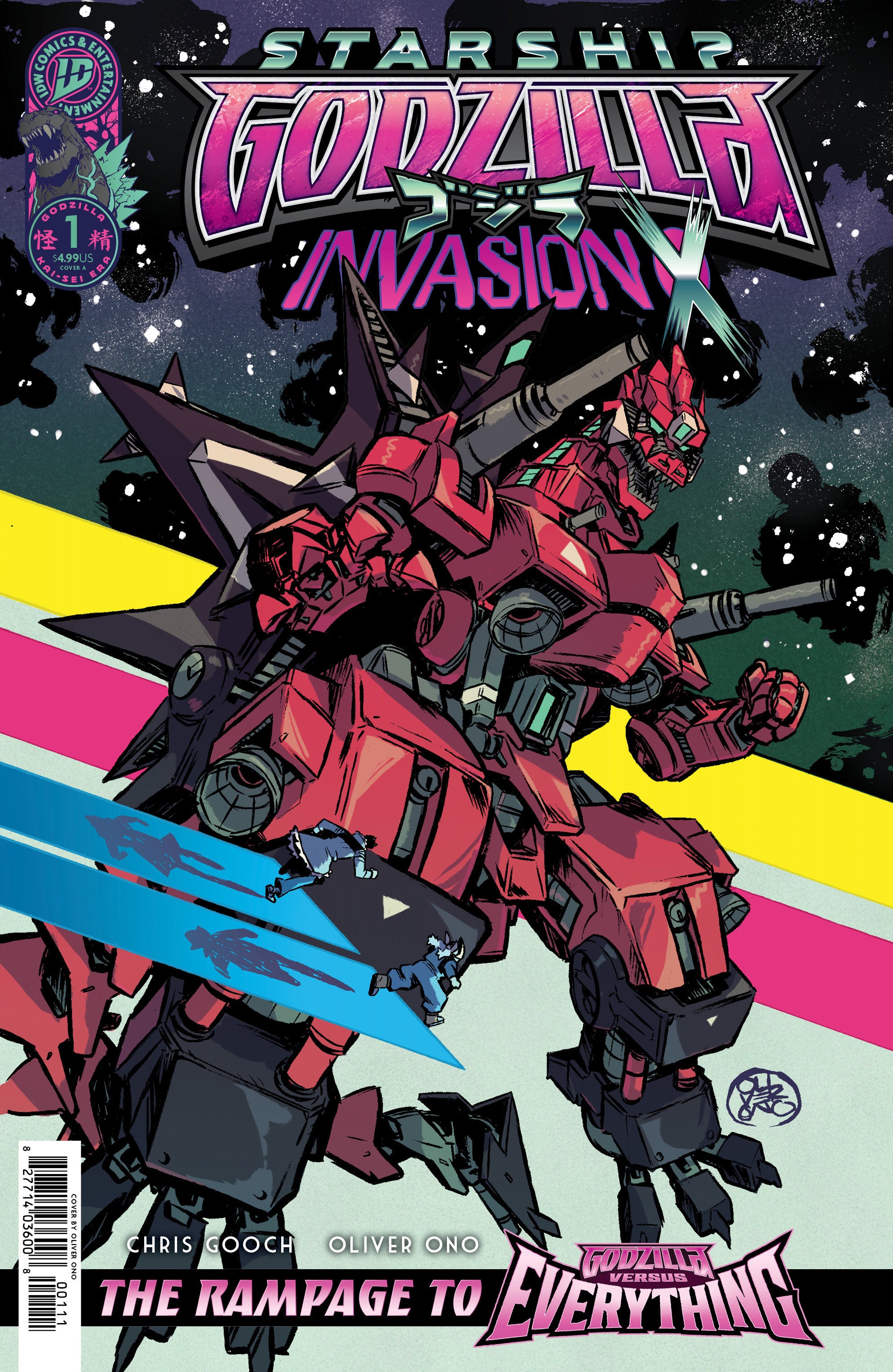 STARSHIP GODZILLA: INVASION X [KAI-SEI ERA] #1 COVER A (ONO)