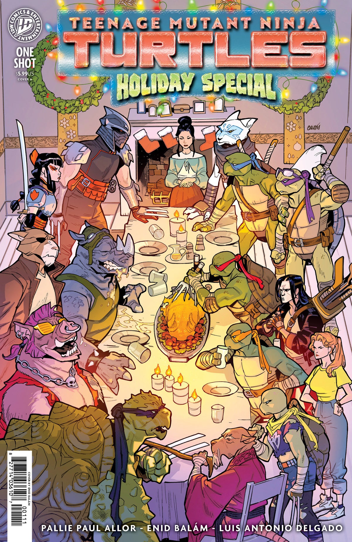 TEENAGE MUTANT NINJA TURTLES: HOLIDAY SPECIAL COVER A (BALÃ¡M)