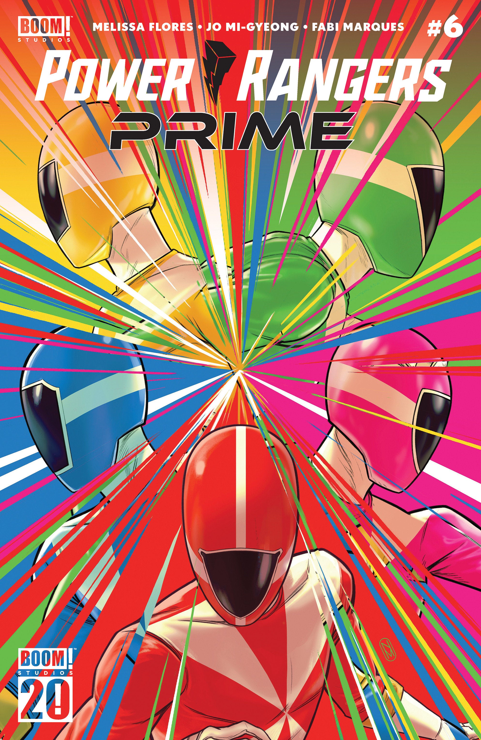 POWER RANGERS PRIME #6 B VARIANT