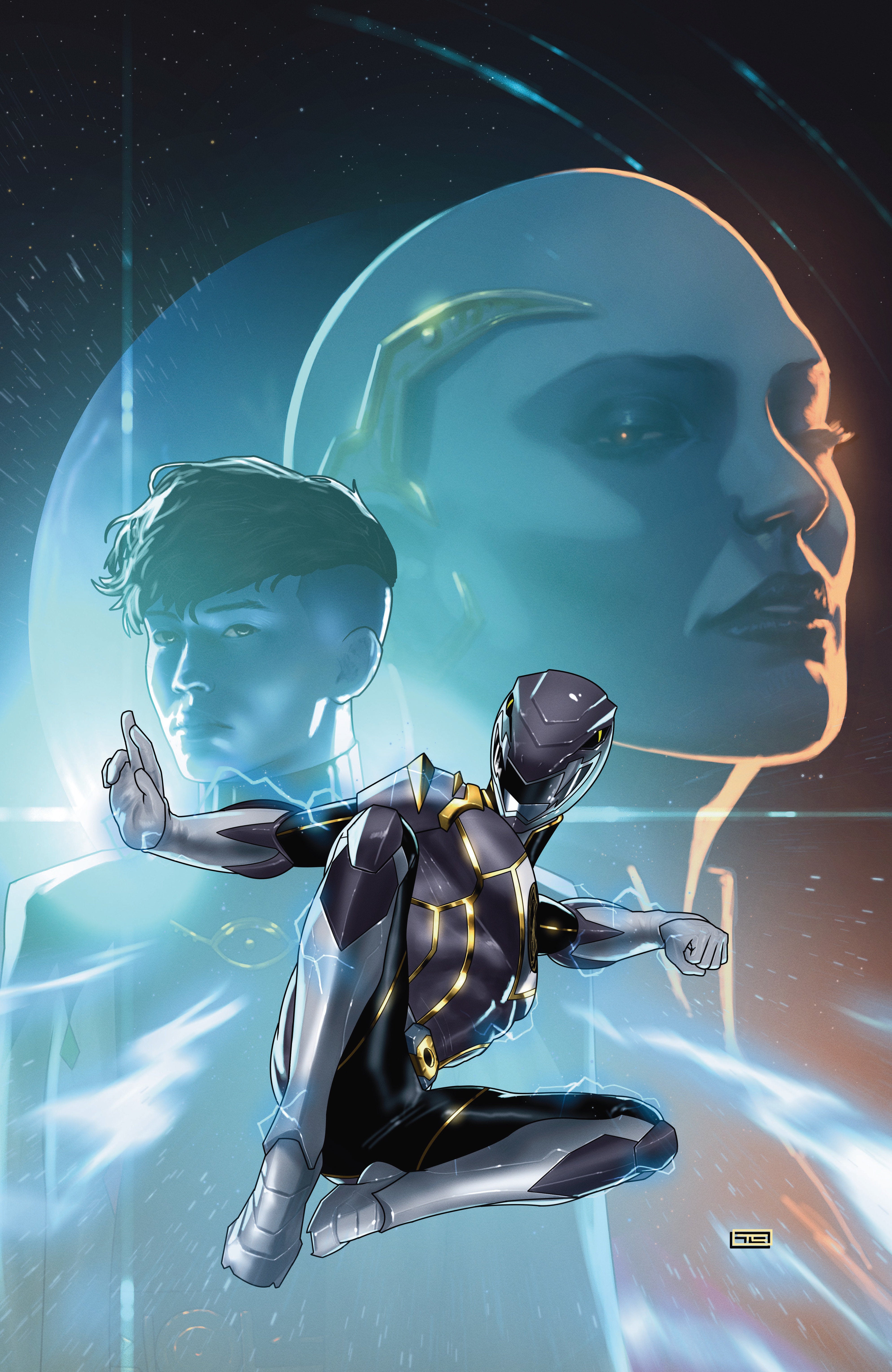 POWER RANGERS PRIME #10 I UNLIMITED VARIANT (FULL ART, CLARKE)