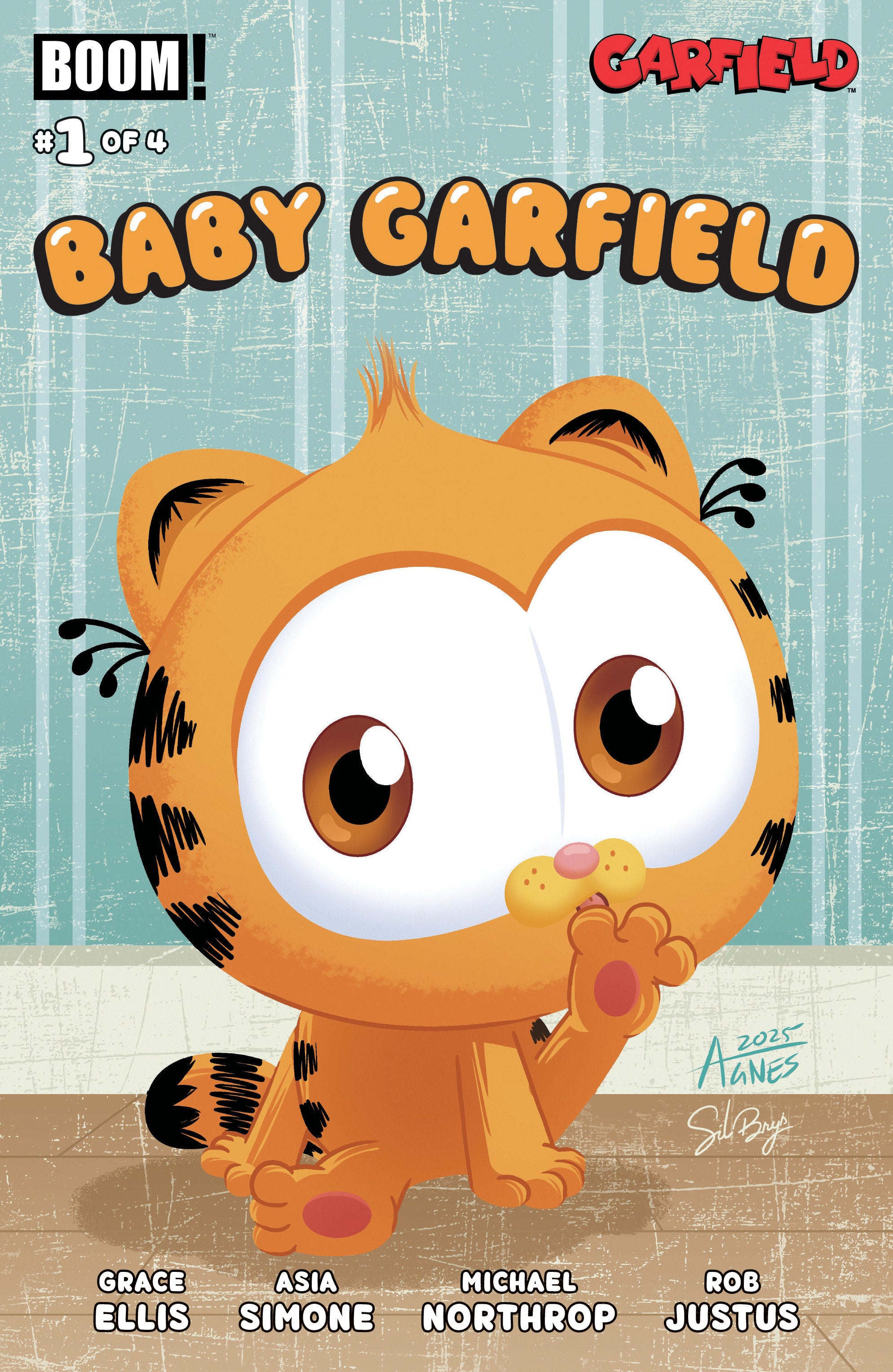 BABY GARFIELD #1 A MAIN (DRESSED, GARBOWSKA)