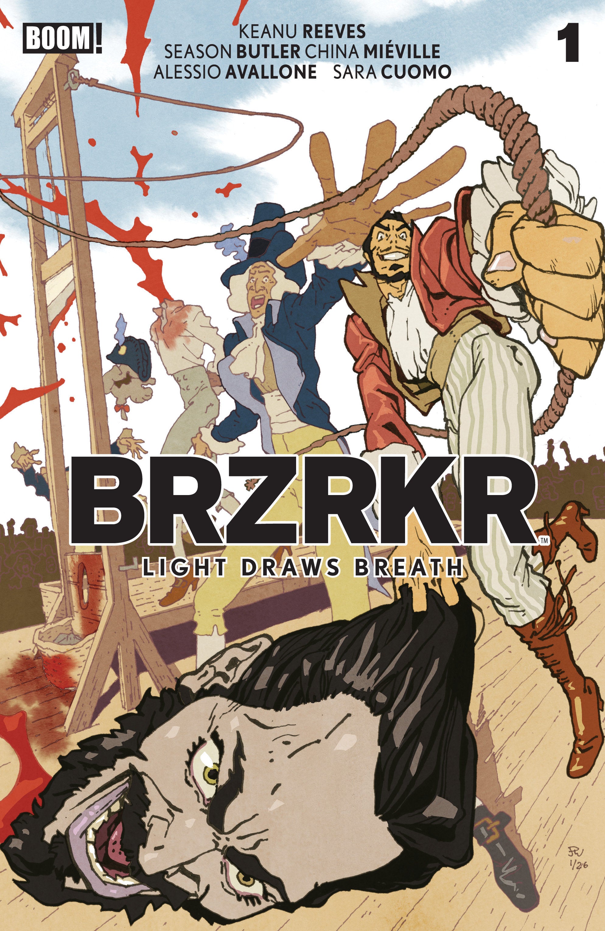 BRZRKR: LIGHT DRAWS BREATH #1 D FOIL VARIANT (DRESSED, FOIL, WIMBERLY)
