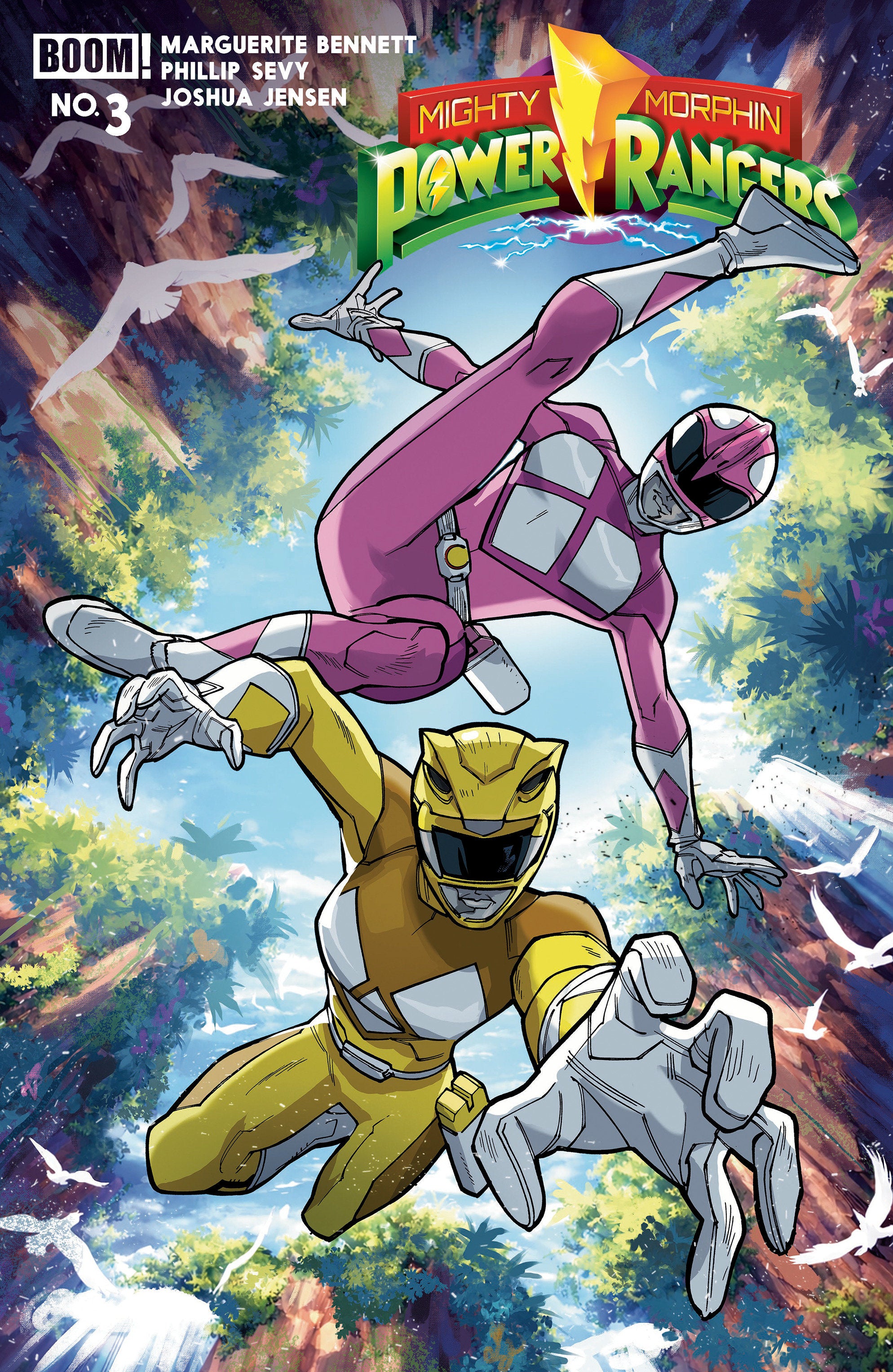 MIGHTY MORPHIN POWER RANGERS (2026) #3 A MAIN (DRESSED, BALÃ¡M)