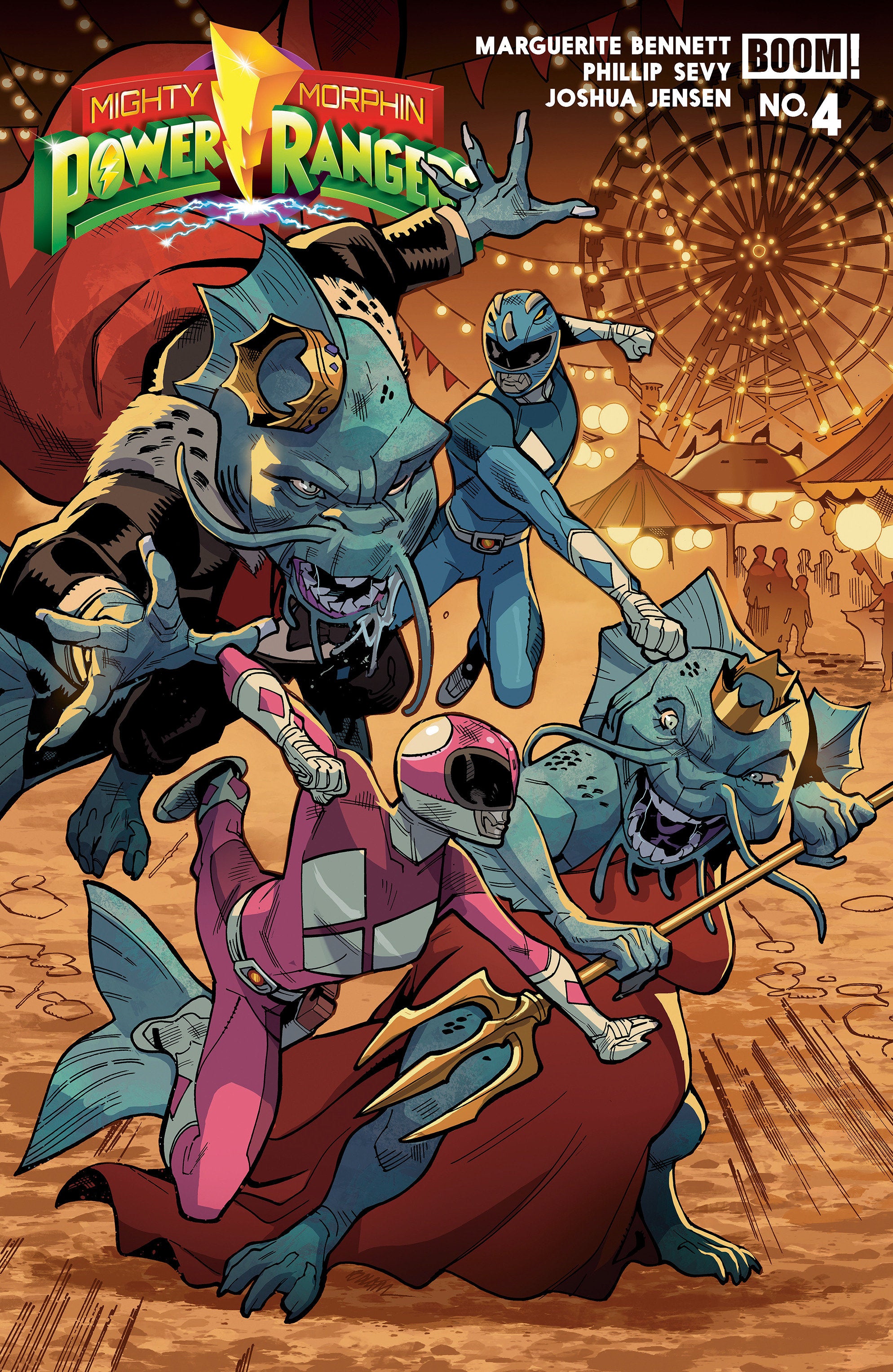 MIGHTY MORPHIN POWER RANGERS (2026) #4 A MAIN (DRESSED, BALÃ¡M)