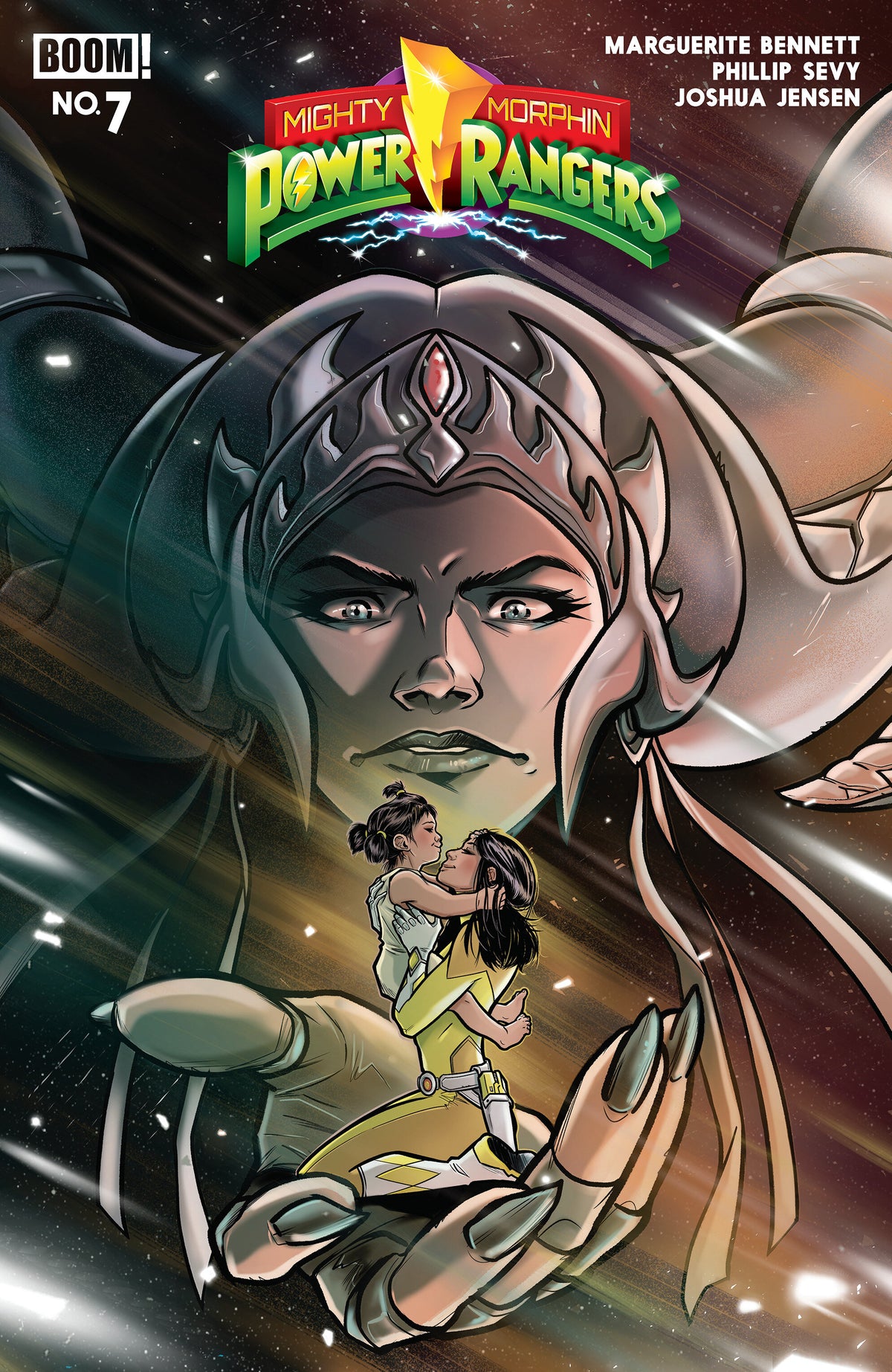 MIGHTY MORPHIN POWER RANGERS (2026) #7 A MAIN (DRESSED, DI GIANFELICE) comic book cover
