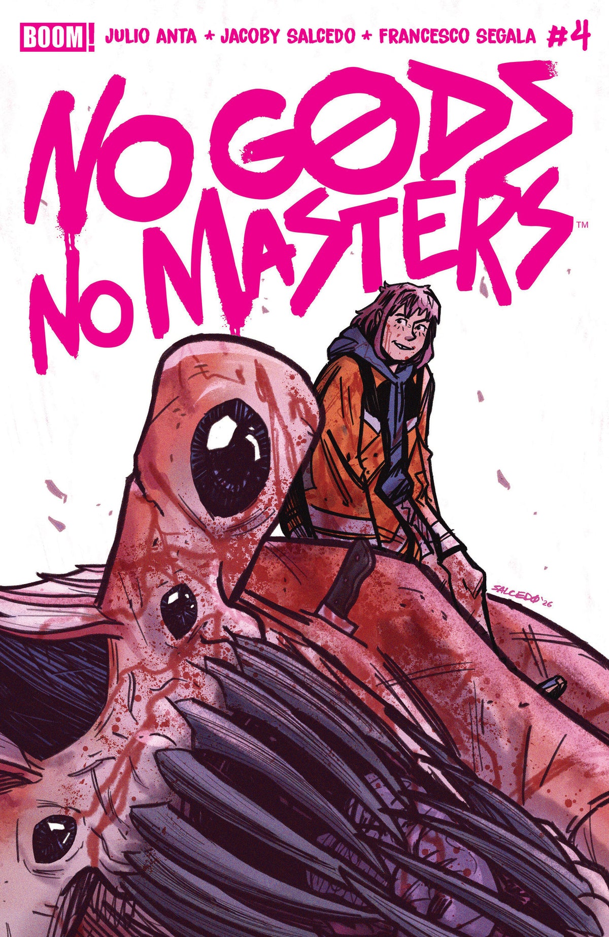 NO GODS, NO MASTERS #4 A MAIN (DRESSED, SALCEDO) comic book cover