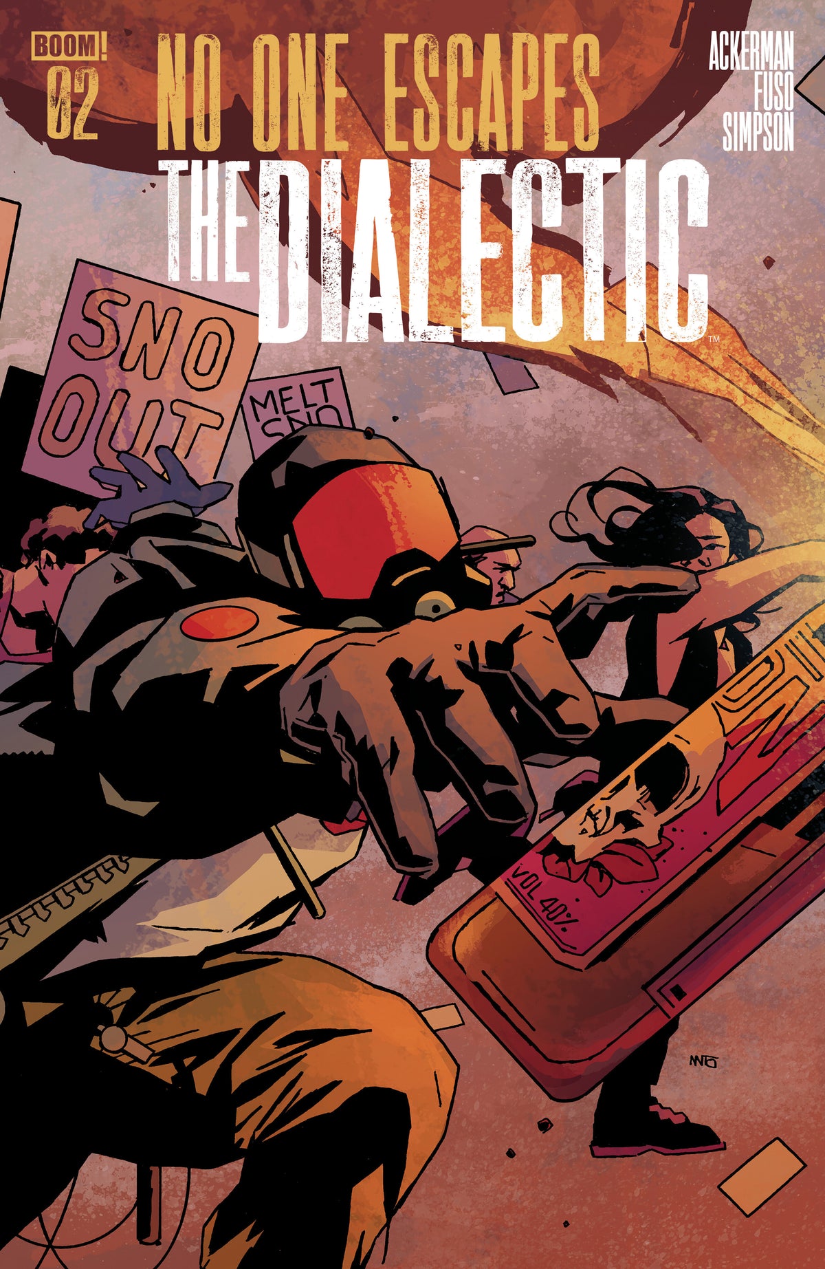 NO ONE ESCAPES THE DIALECTIC #2 A MAIN (DRESSED, FUSO) comic book cover