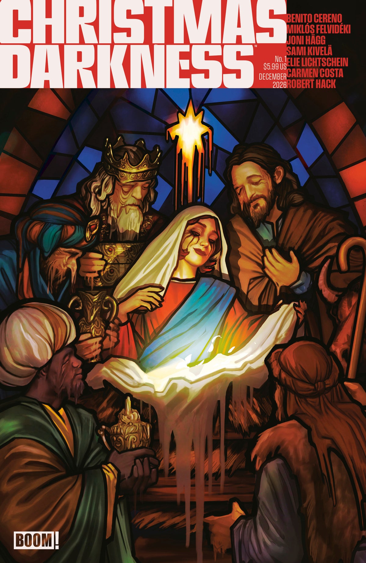 CHRISTMAS DARKNESS #1 A MAIN (DRESSED, PUEBLA) comic book cover