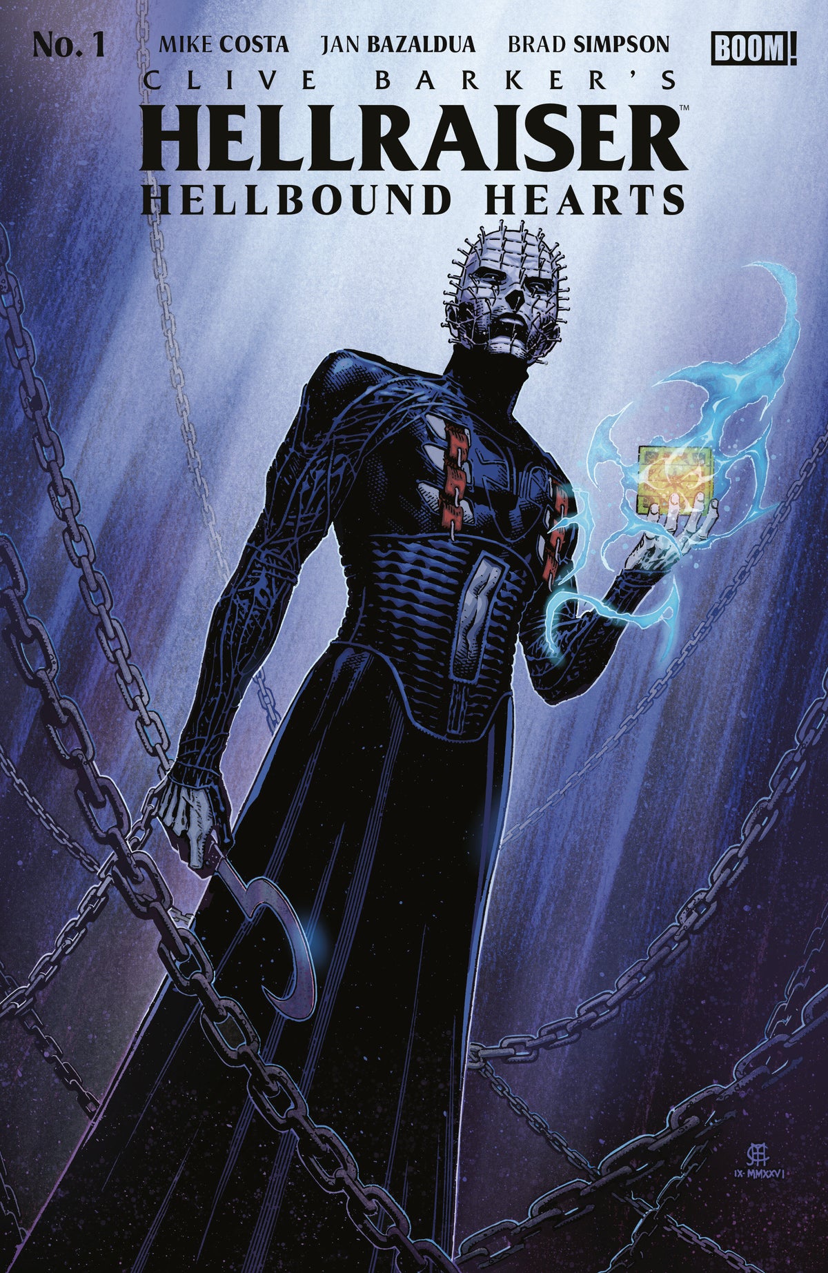 HELLRAISER: HELLBOUND HEARTS #1 A MAIN (DRESSED, CHEUNG) comic book cover