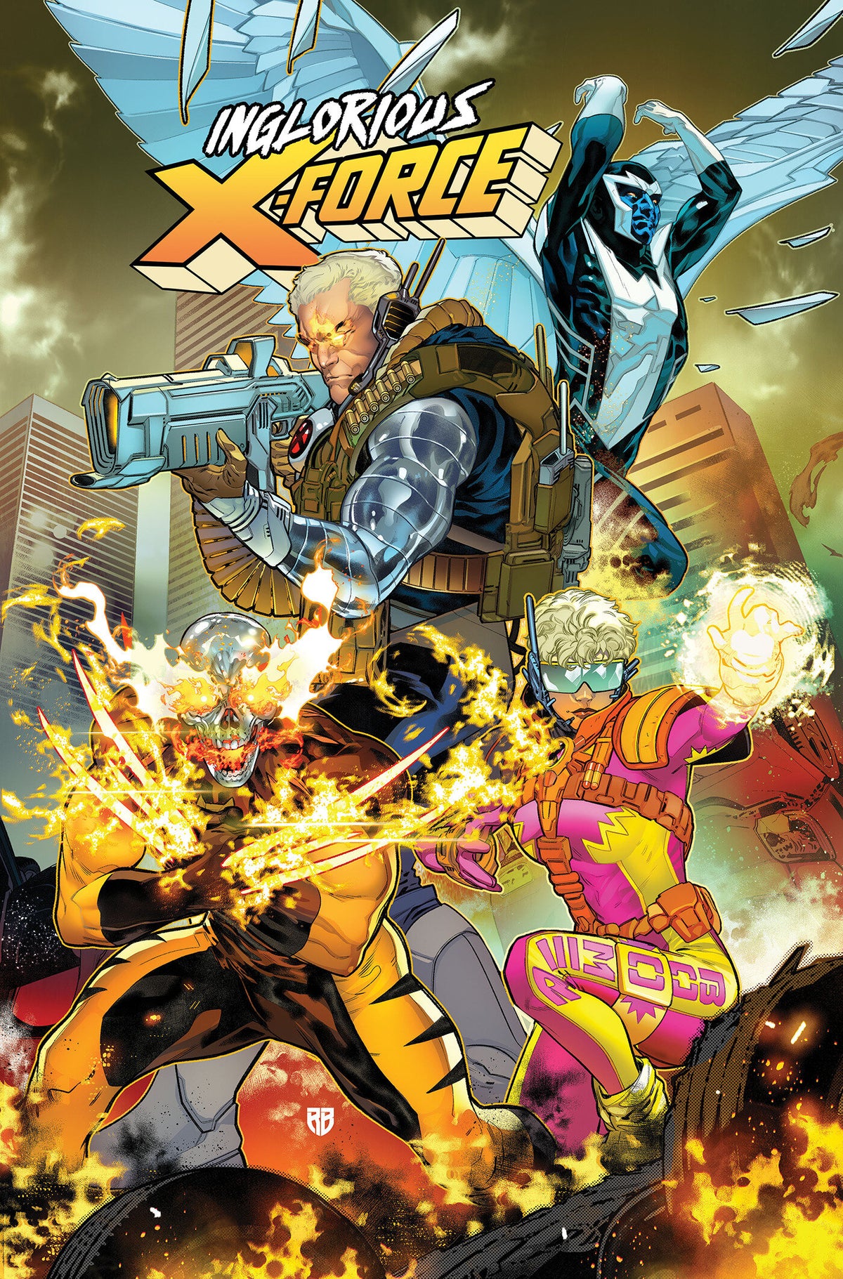 INGLORIOUS X-FORCE graphic novel cover