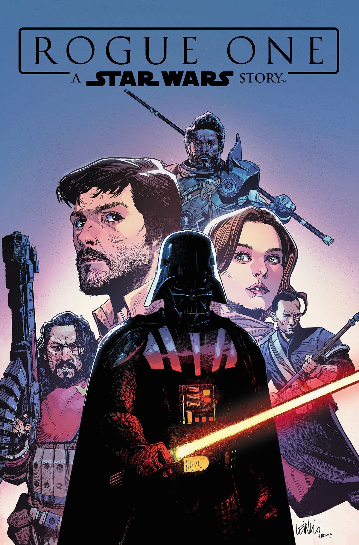 STAR WARS: ROGUE ONE graphic novel cover