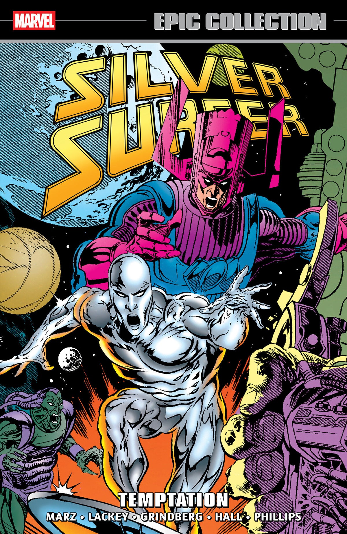 SILVER SURFER EPIC COLLECTION: TEMPTATION graphic novel cover