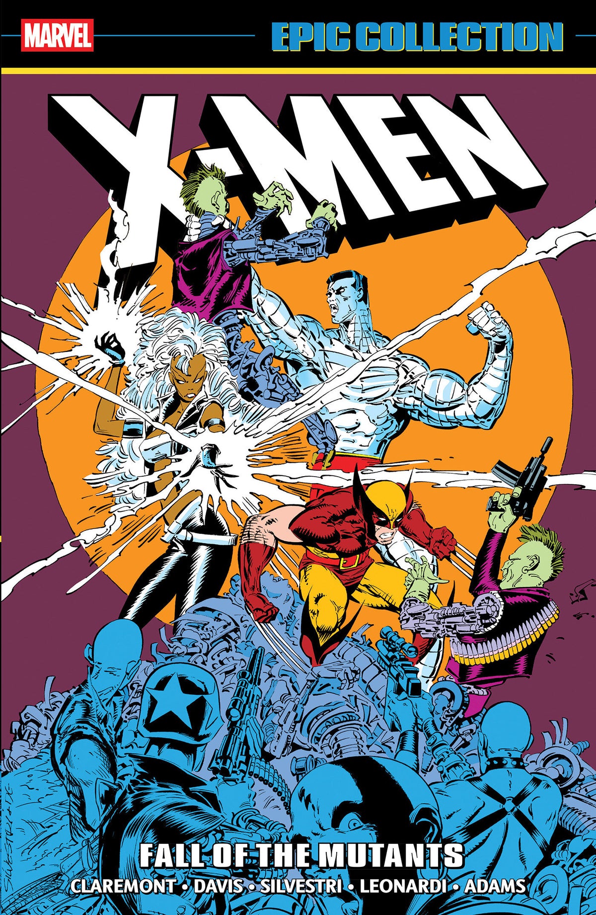 X-MEN EPIC COLLECTION: FALL OF THE MUTANTS graphic novel cover