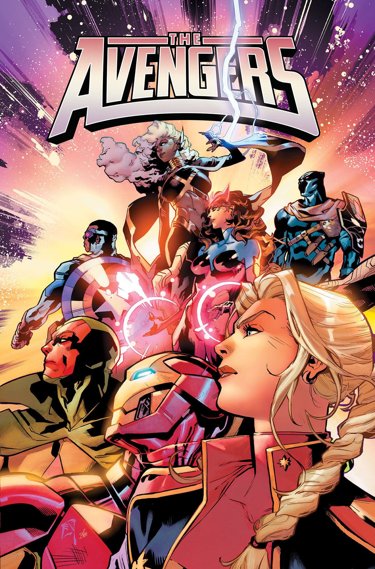 AVENGERS BY JED MACKAY OMNIBUS C.F. VILLA COVER [DM ONLY] graphic novel cover