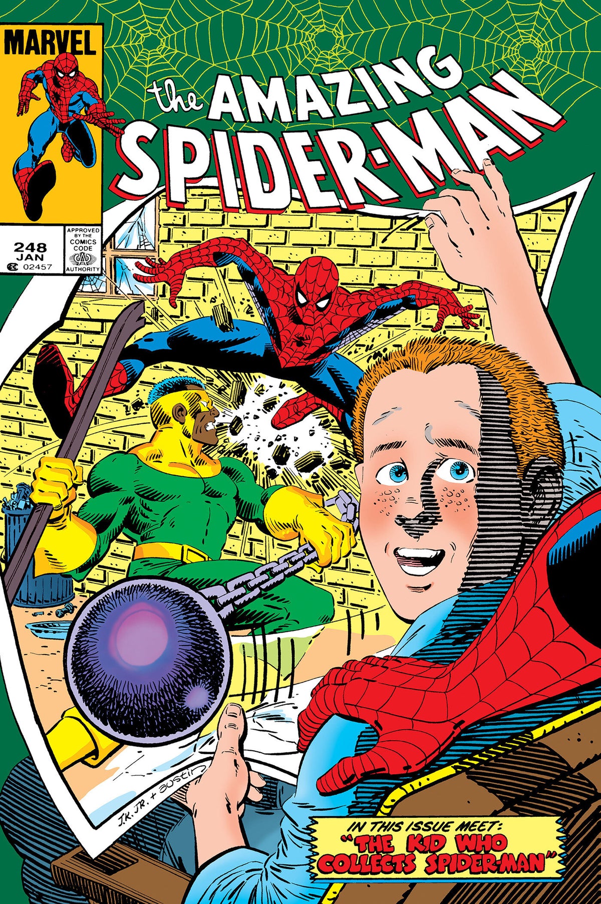 THE AMAZING SPIDER-MAN OMNIBUS VOL. 8 JOHN ROMITA JR. KID WHO COLLECTS SPIDER-MAN COVER [DM ONLY]