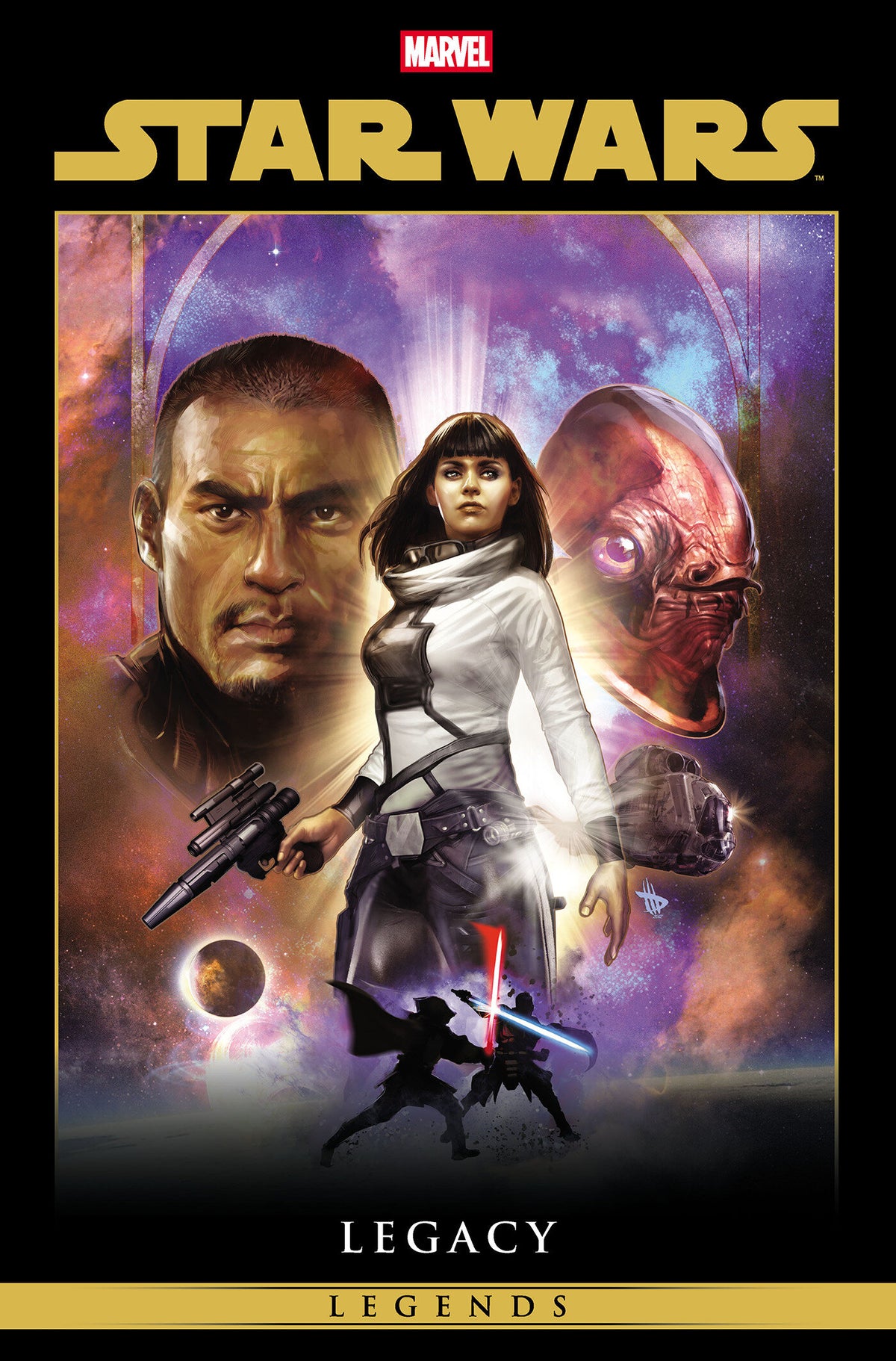 STAR WARS LEGENDS: LEGACY OMNIBUS VOL. 2 DAVE WILKINS COVER [DM ONLY] graphic novel cover