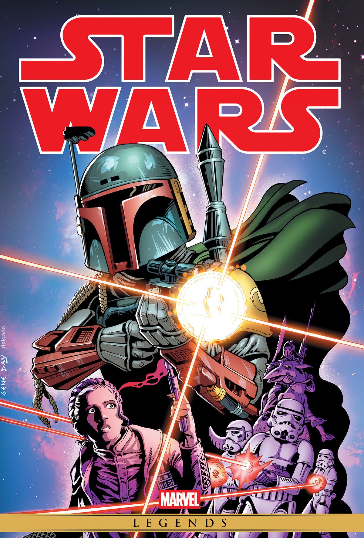 STAR WARS: THE ORIGINAL MARVEL YEARS OMNIBUS VOL. 2 GENE DAY COVER [NEW PRINTING]