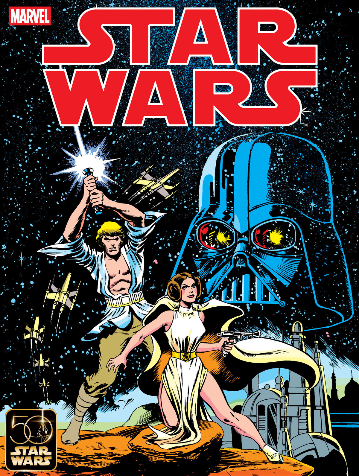 STAR WARS: A NEW HOPE 50TH ANNIVERSARY DELUXE EDITION graphic novel cover