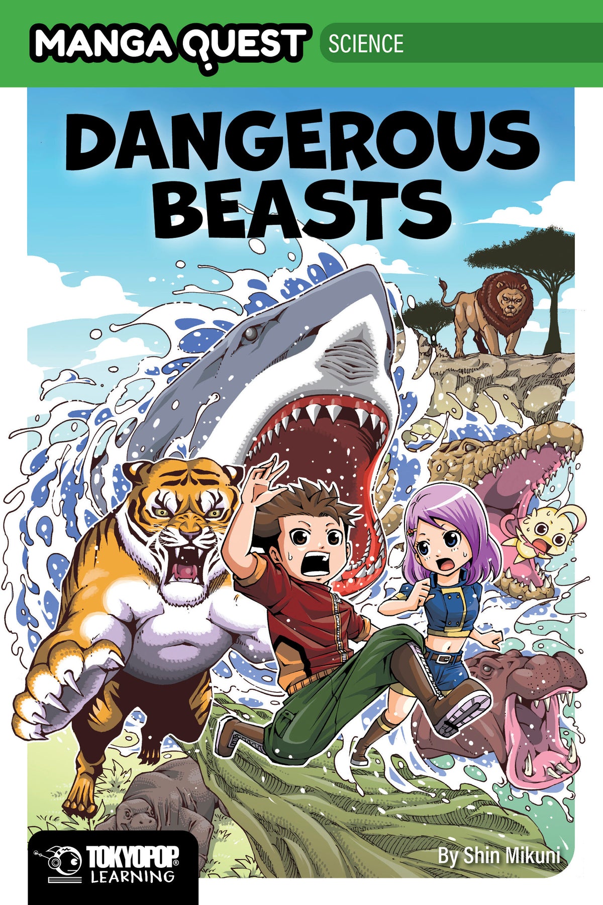 MANGA QUEST: DANGEROUS BEASTS manga cover