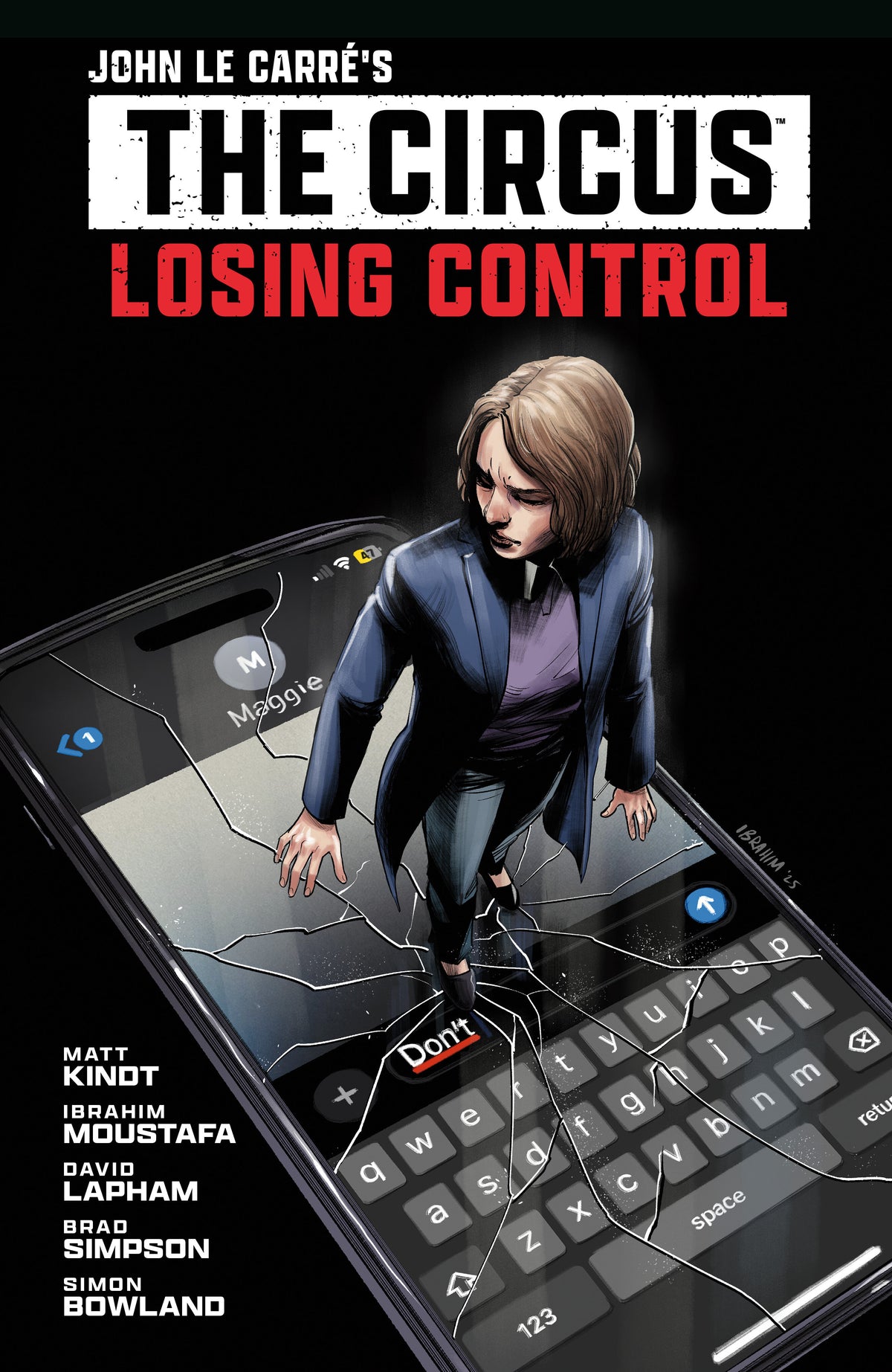 JOHN LE CARRE'S: THE CIRCUS--LOSING CONTROL VOLUME 1 (GRAPHIC NOVEL) graphic novel cover