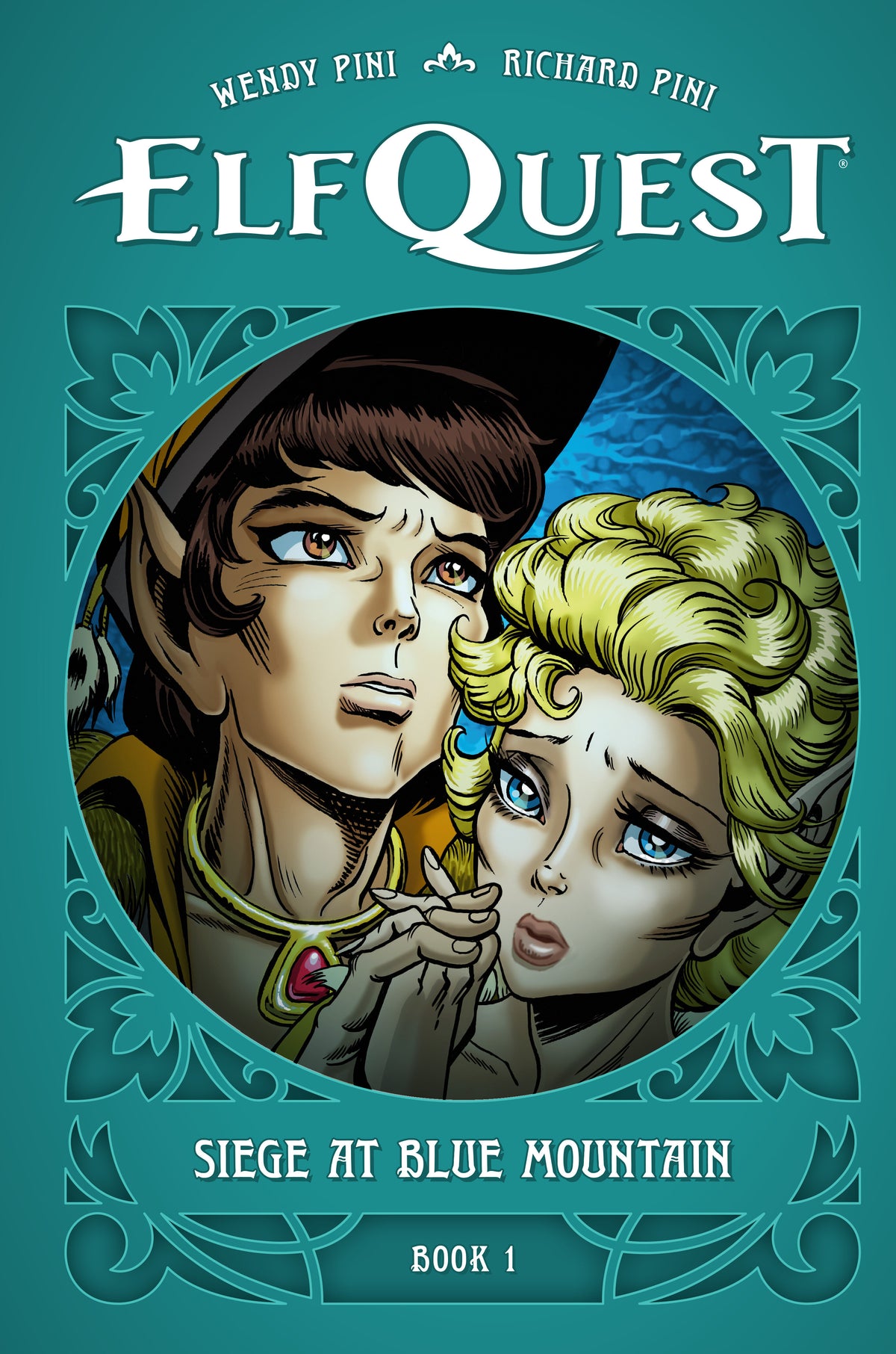 ELFQUEST: SIEGE AT BLUE MOUNTAIN BOOK 1 graphic novel cover