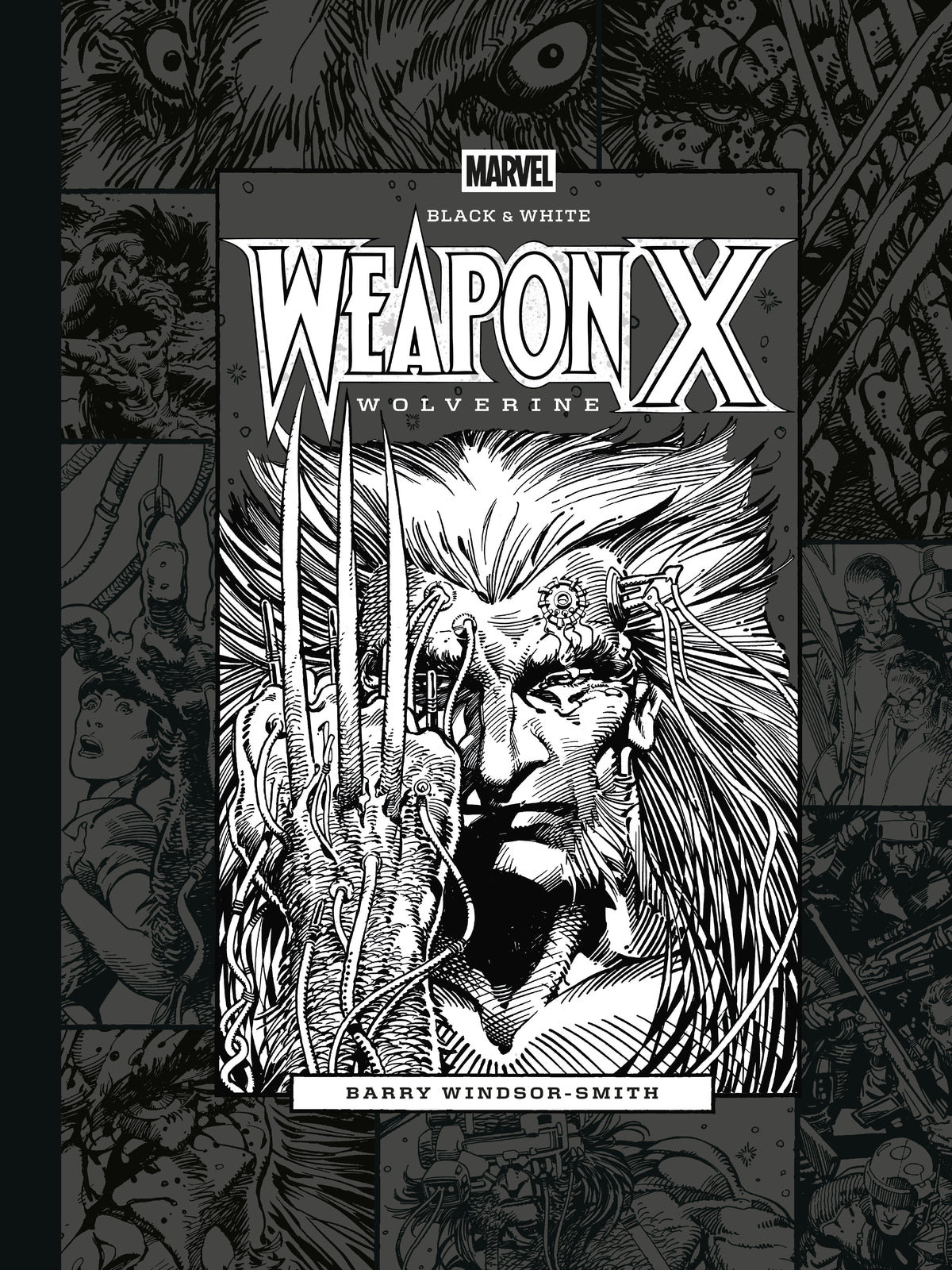 MARVEL BLACK & WHITE: BARRY WINDSOR-SMITH'S WEAPON X graphic novel cover