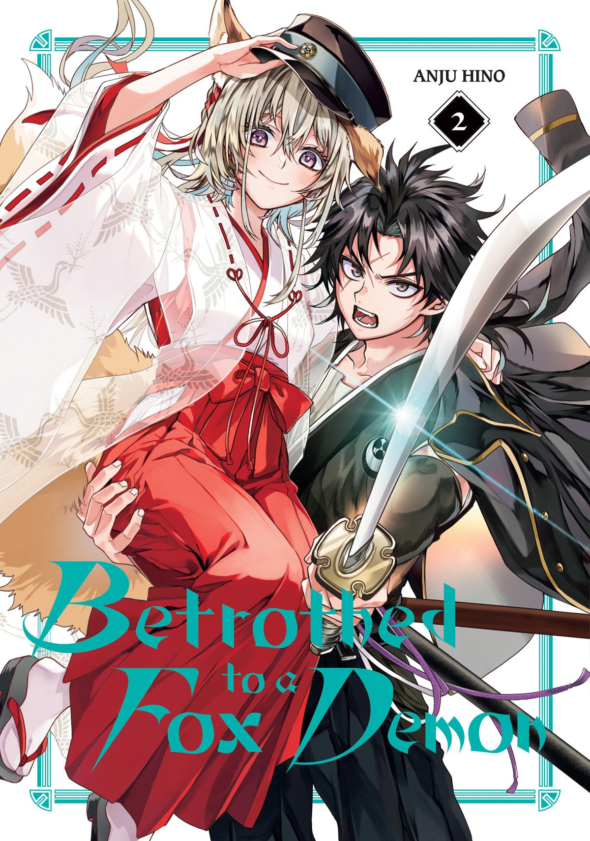 BETROTHED TO A FOX DEMON 02 manga cover