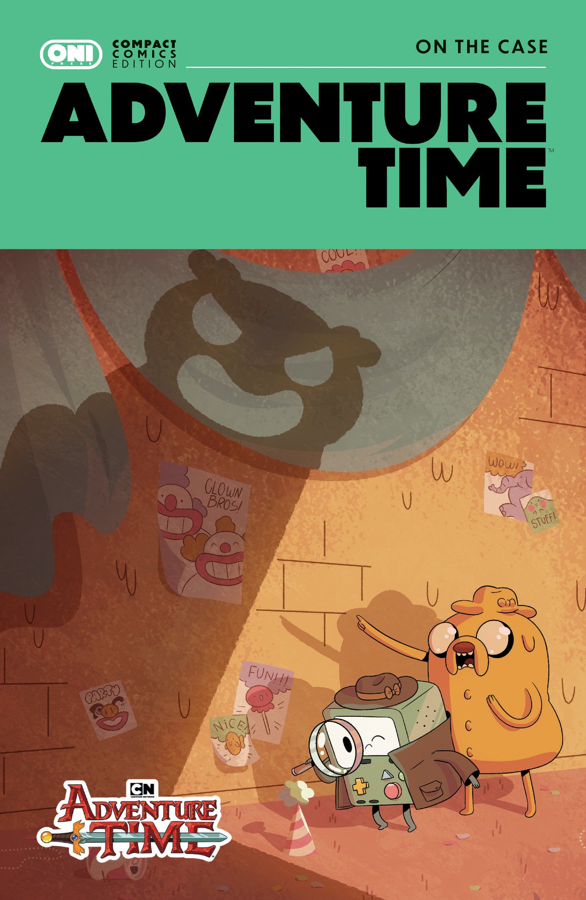 ADVENTURE TIME COMPACT EDITION: ON THE CASE graphic novel cover