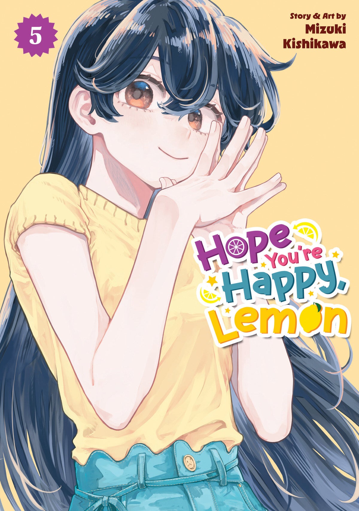 HOPE YOU'RE HAPPY, LEMON VOL. 5 manga cover