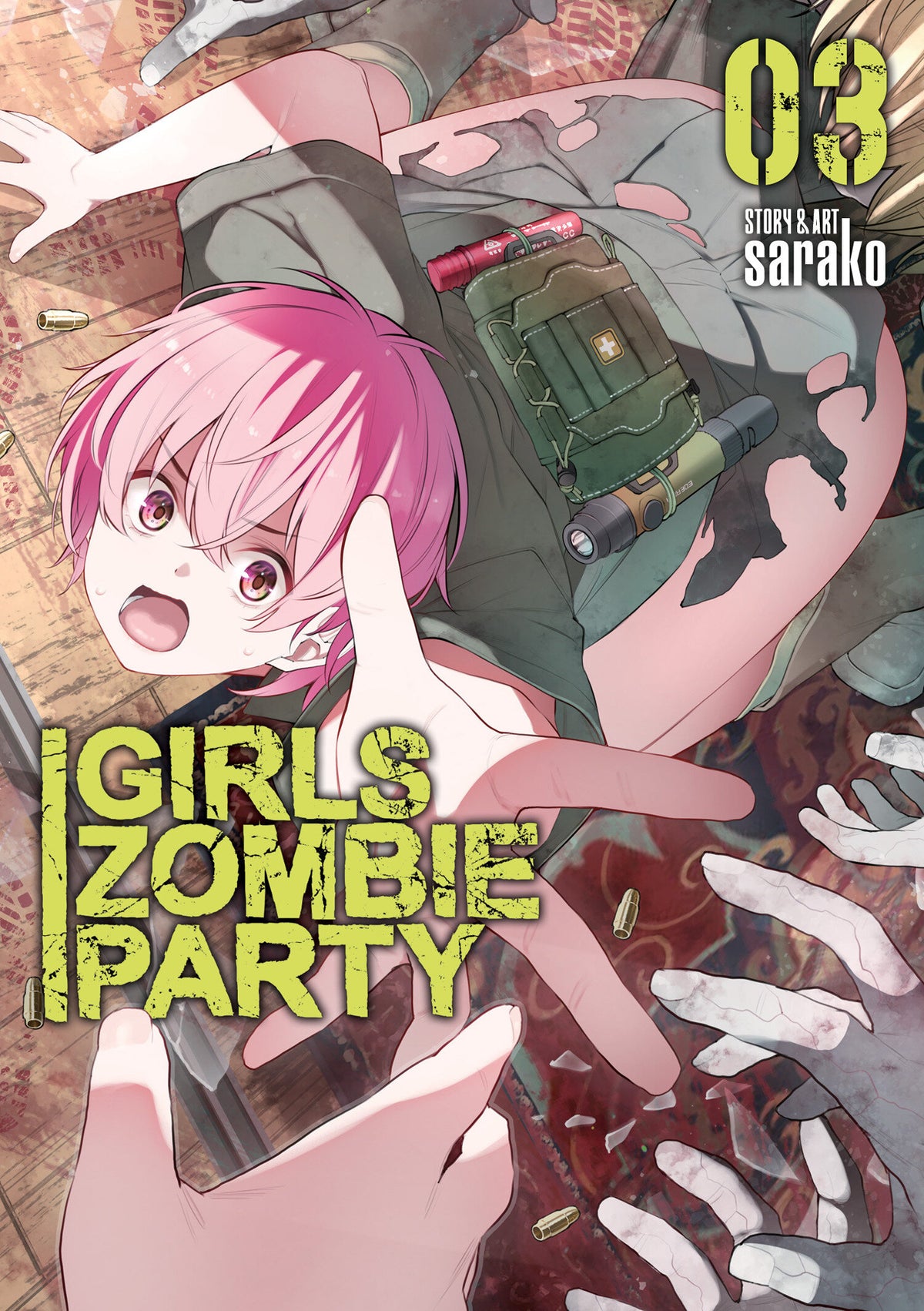 GIRLS ZOMBIE PARTY VOL. 3 manga cover