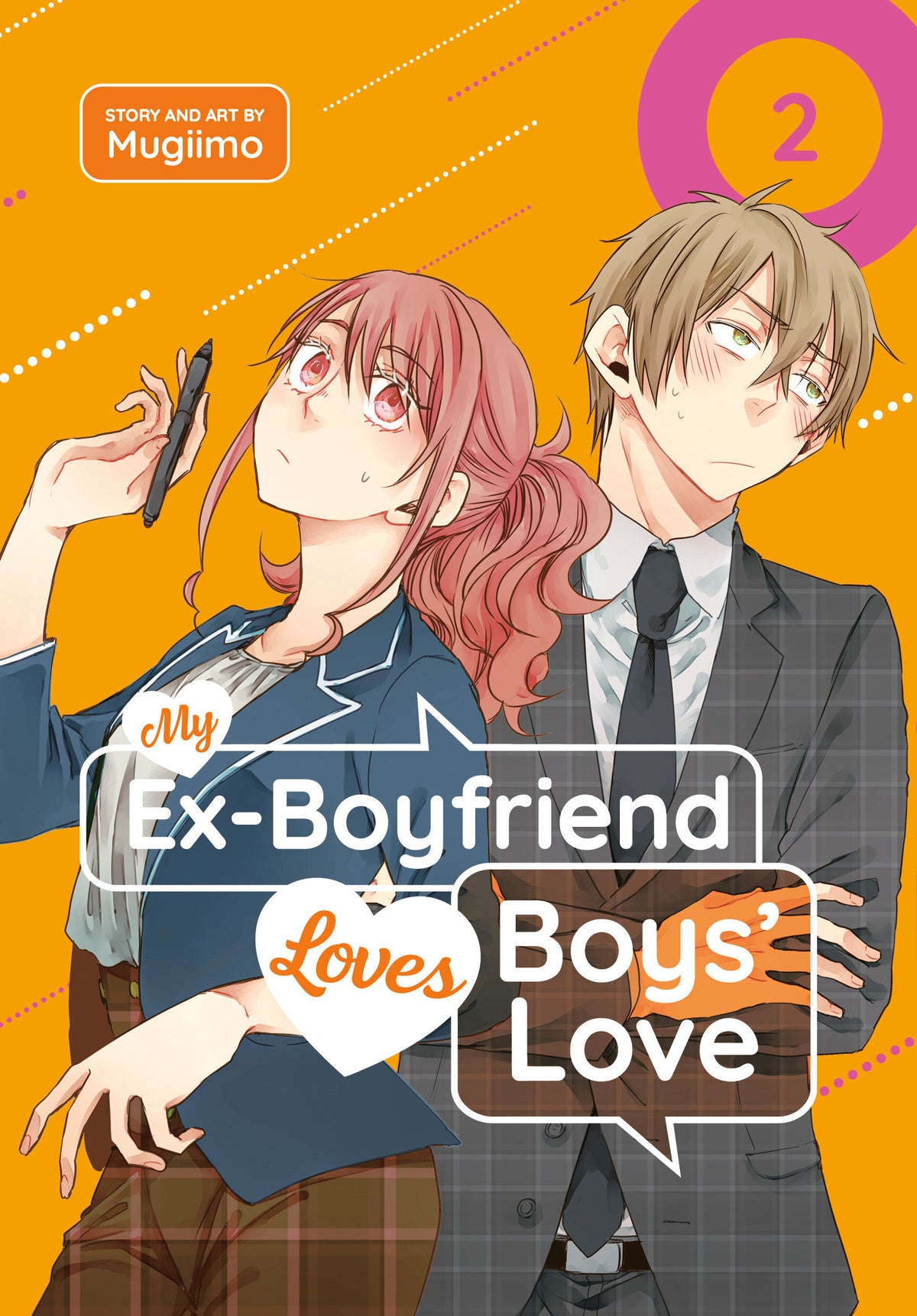 MY EX-BOYFRIEND LOVES BOYS' LOVE 02 manga cover
