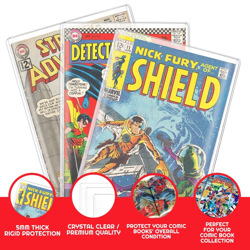 EVORETRO SILVER AGE COMIC BOOK TOP LOADER