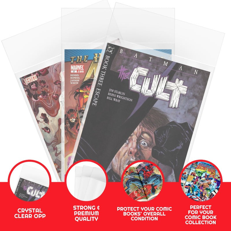 EVORETRO CURRENT COMIC BOOK BAGS 2 MIL