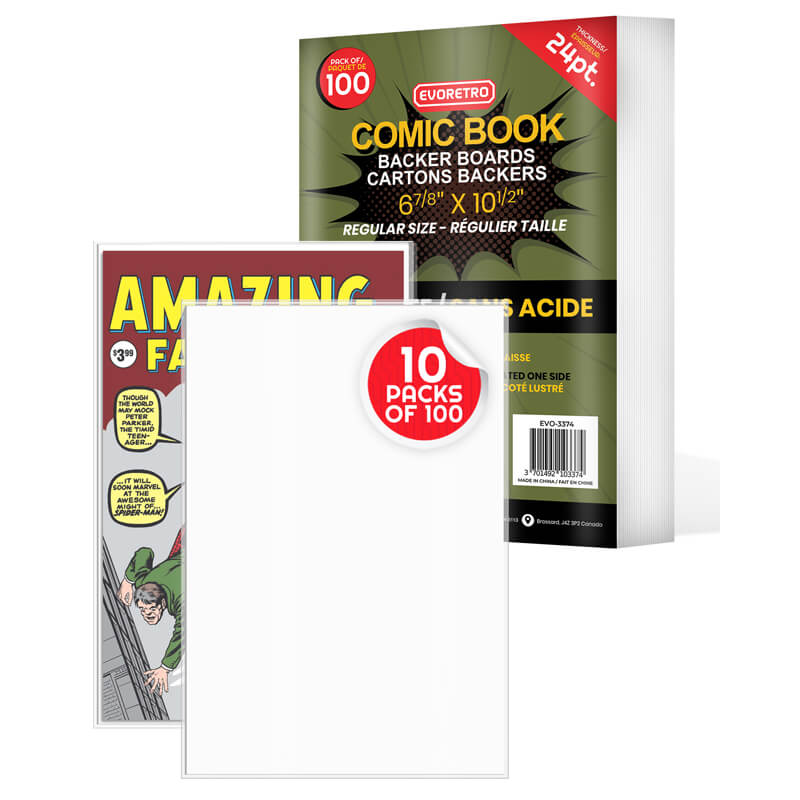 EVORETRO REGULAR COMIC BOOK BOARDS 24 PT