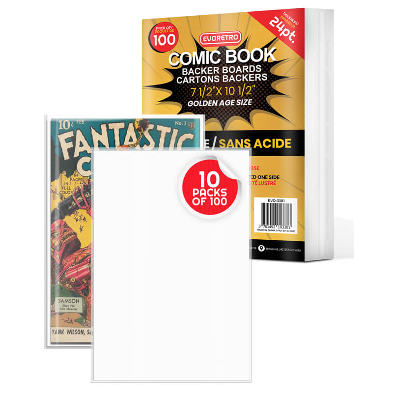 EVORETRO GOLDEN AGE COMIC BOOK BOARDS 24 PT