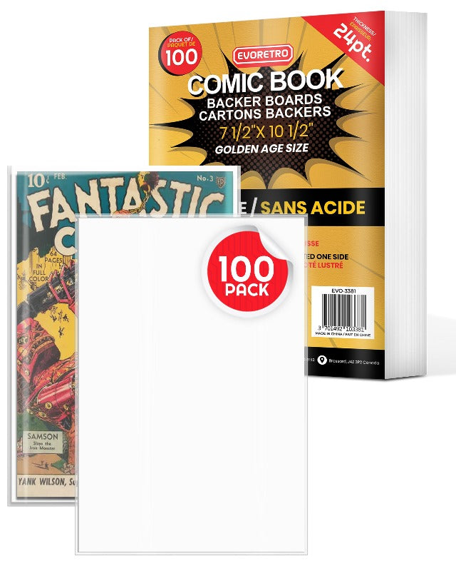 EVORETRO GOLDEN AGE COMIC BOOK BOARDS 24 PT