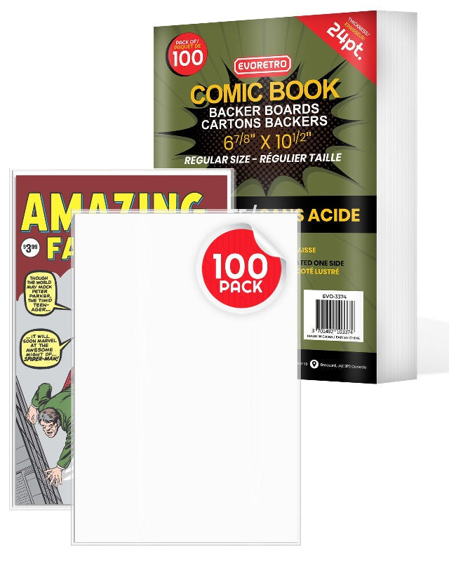 EVORETRO REGULAR COMIC BOOK BOARDS 24 PT