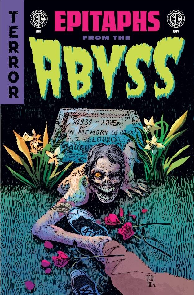 SDCC 2025 EC EPITAPHS FROM THE ABYSS 1 PX VAR ED COMIC LEGION