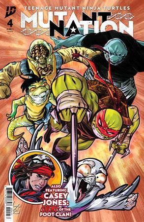 TEENAGE MUTANT NINJA TURTLES: MUTANT NATION #4 VARIANT B (FEDERICI)