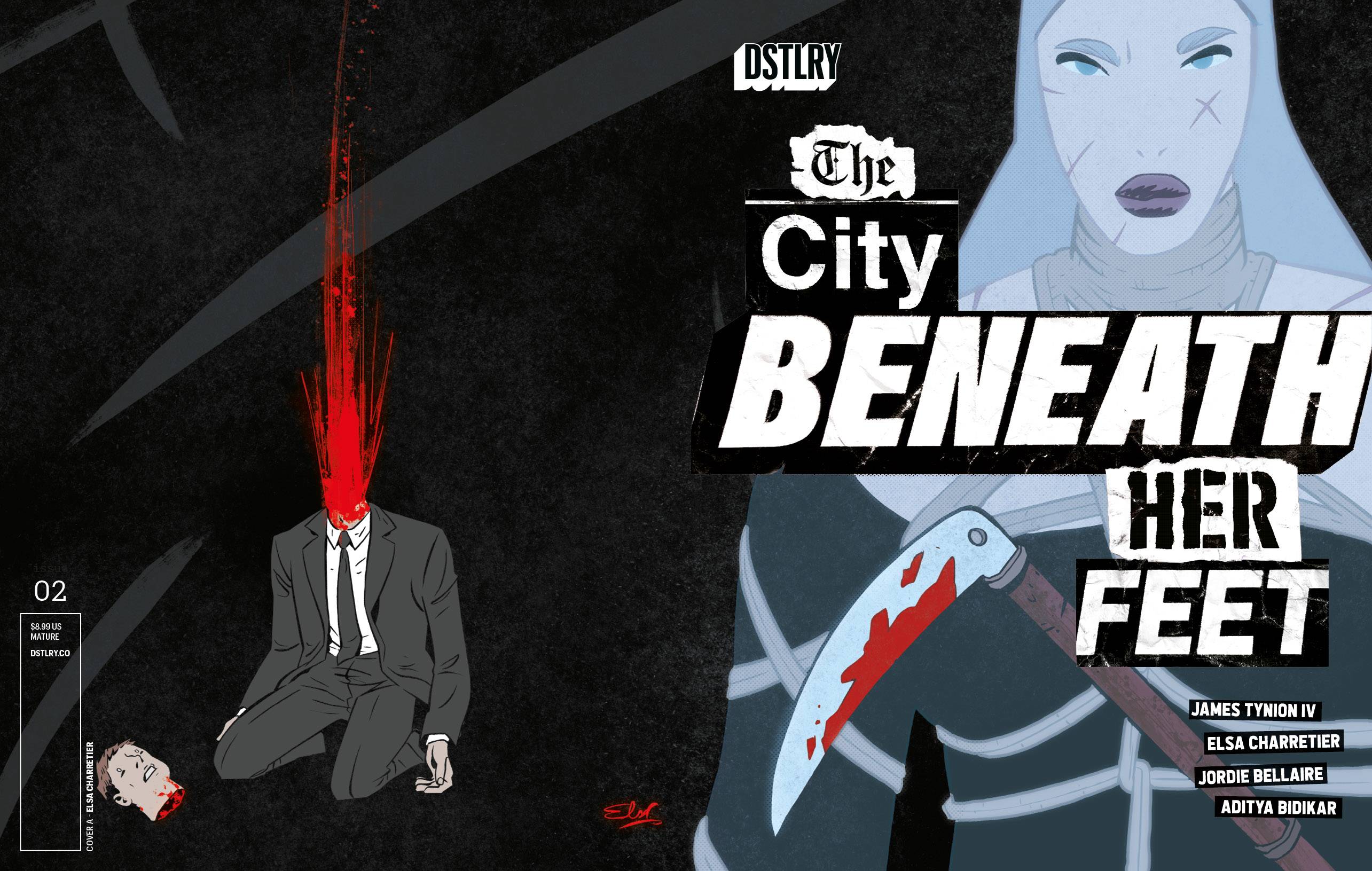 CITY BENEATH HER FEET #2 CVR A CHARRETIER