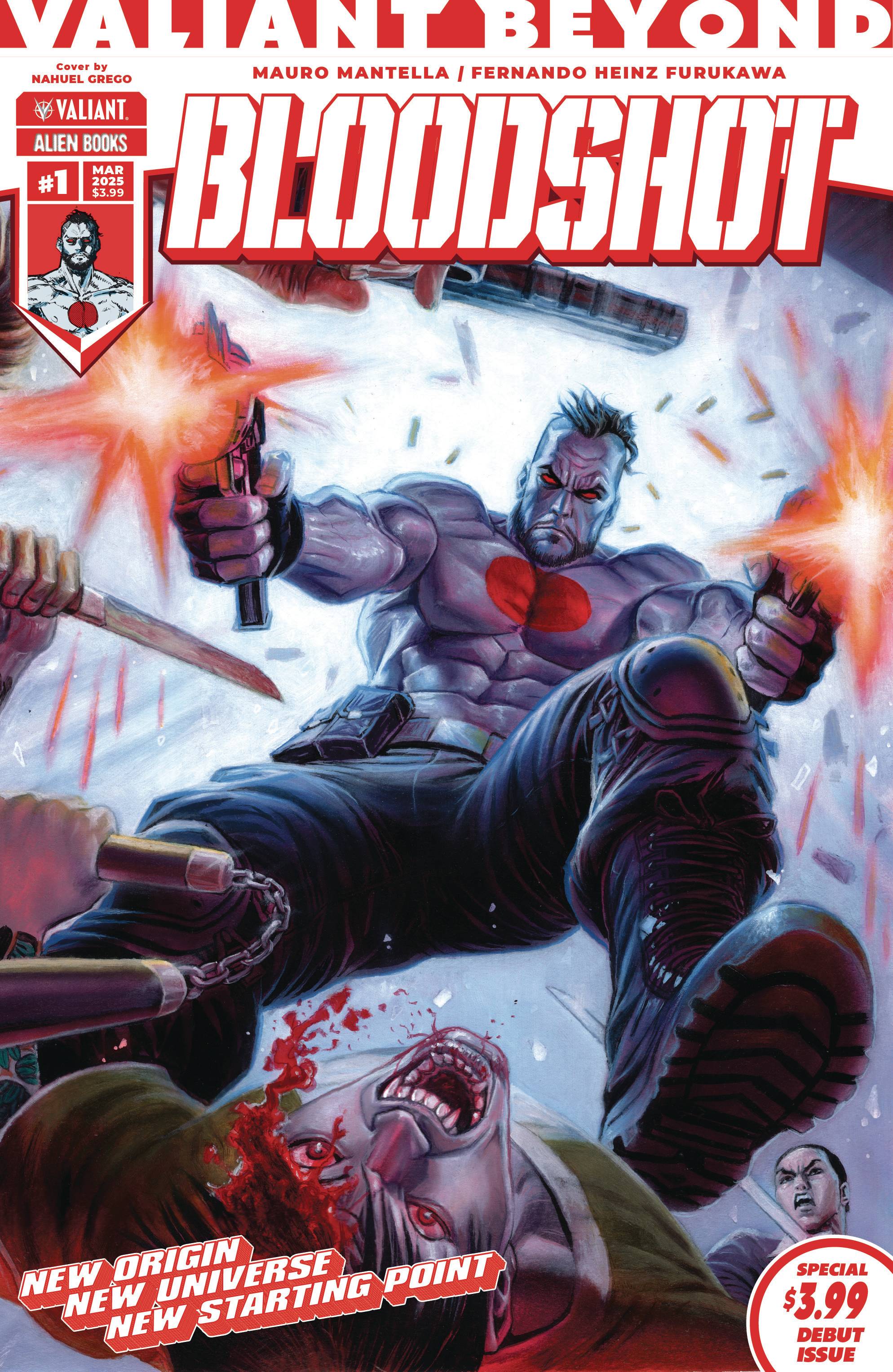 VALIANT BEYOND BLOODSHOT #1 CVR B GREGO WRAP