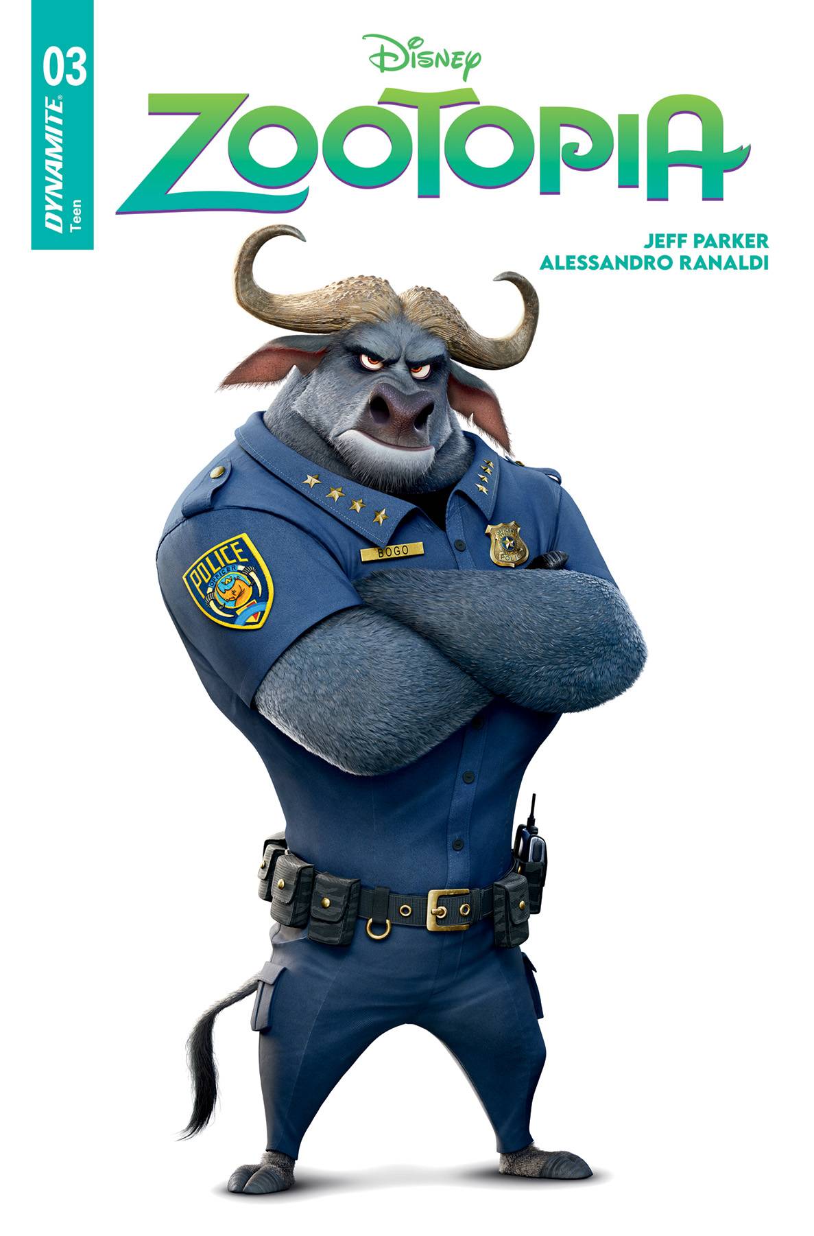 ZOOTOPIA #3 CVR E MOVIE CHARACTERS (C: 1-0-0)