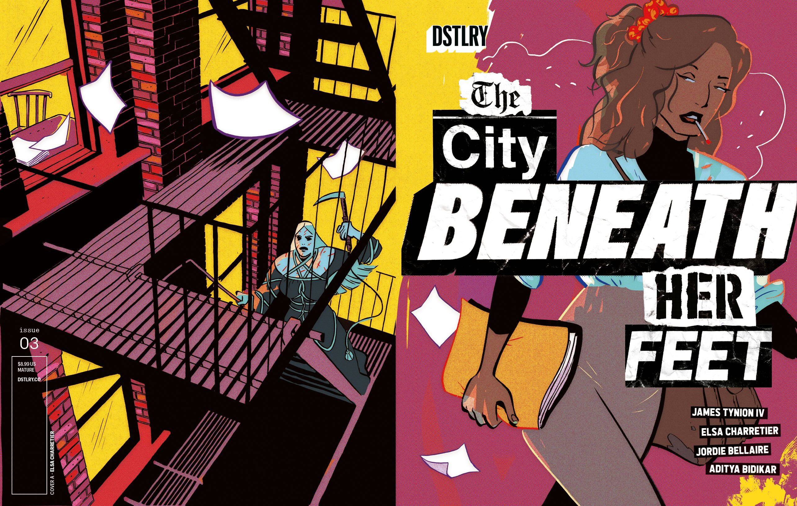 CITY BENEATH HER FEET #3 CVR A CHARRETIER