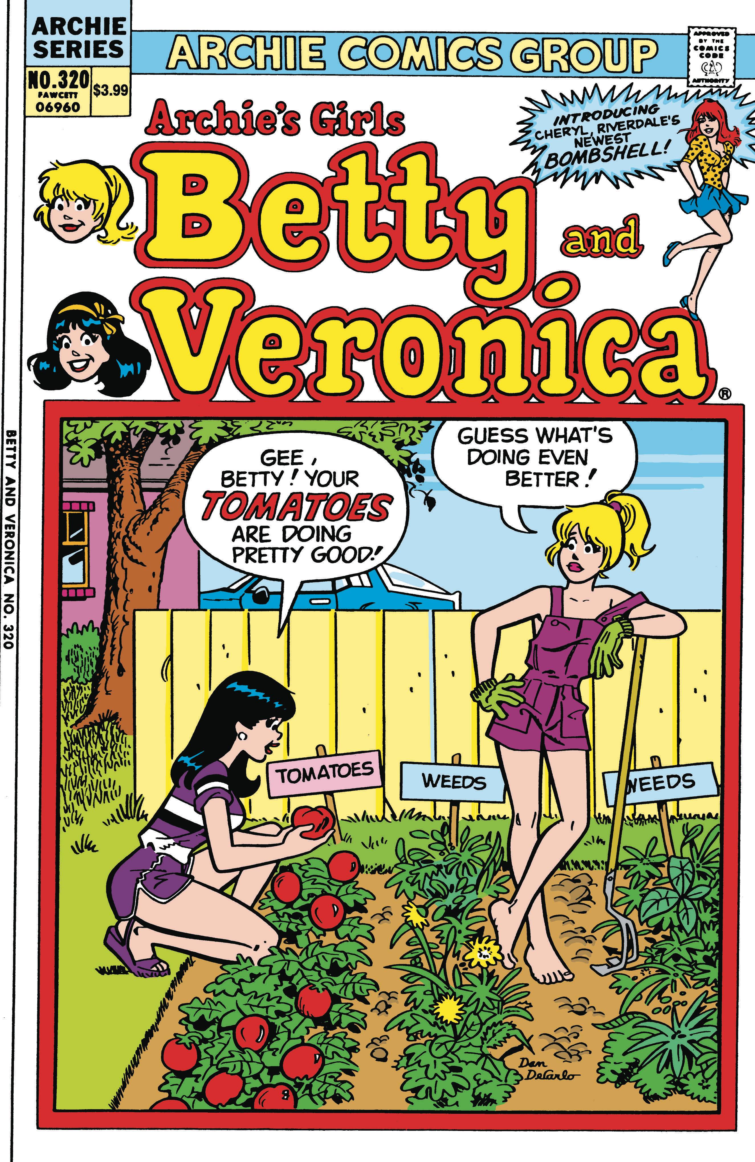 BETTY & VERONICA #320 FACSIMILE ED