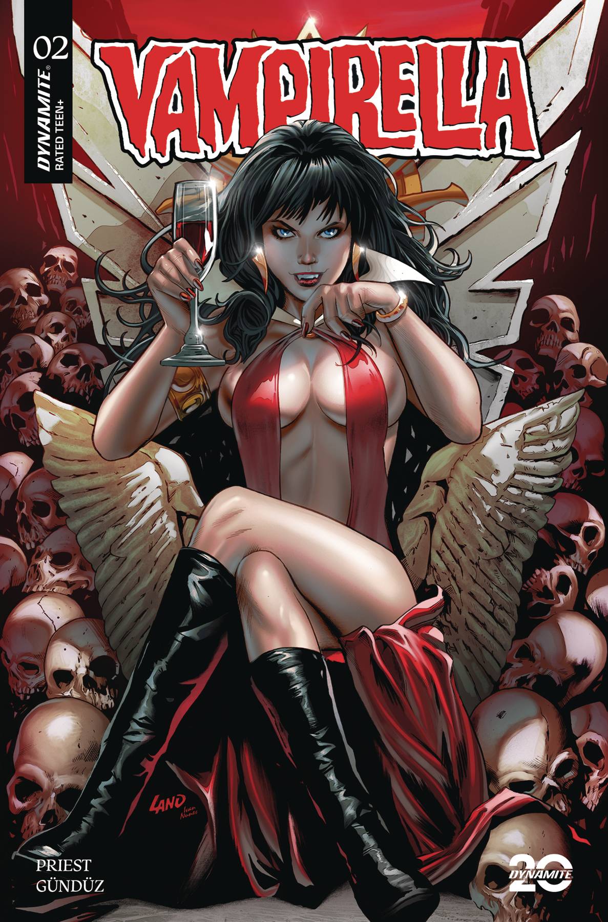 VAMPIRELLA (2025) #2 CVR F LAND FOIL