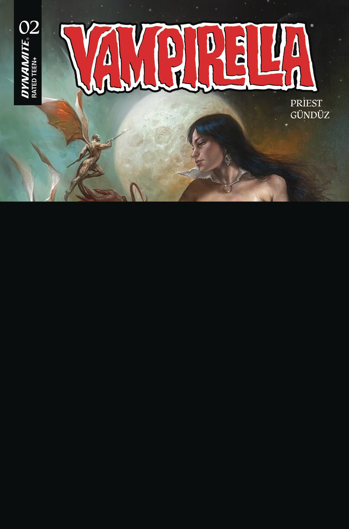 VAMPIRELLA (2025) #2 CVR J PARRILLO BLACK BAG RISQUE