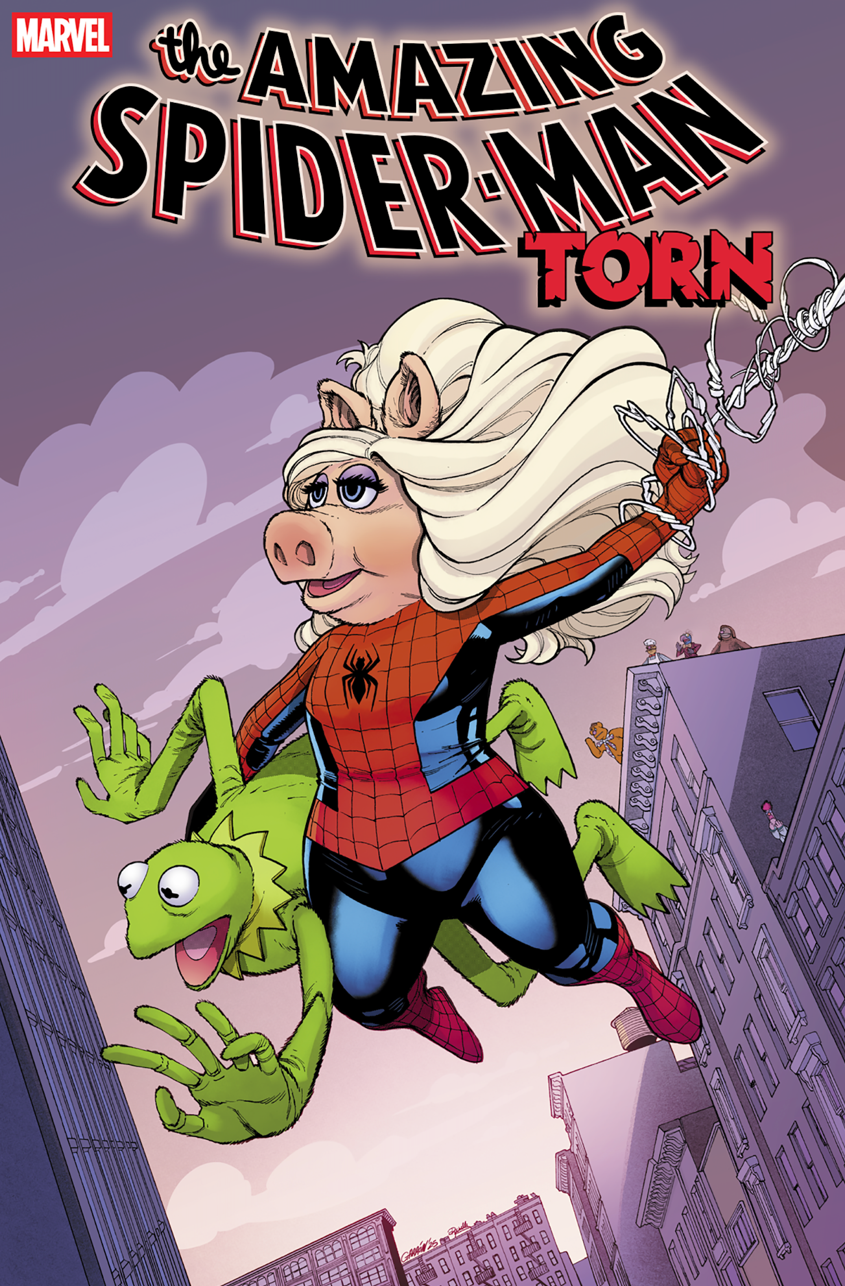 AMAZING SPIDER-MAN: TORN #1 JAVIER GARRON VARIANT